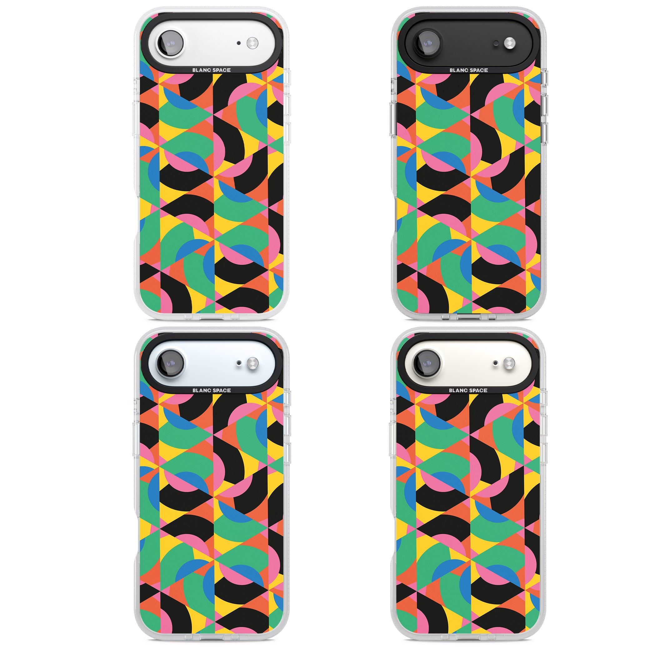 Abstract Carnival iPhone 17 Air Impact Air Clear Phone Case APT Impact Protection