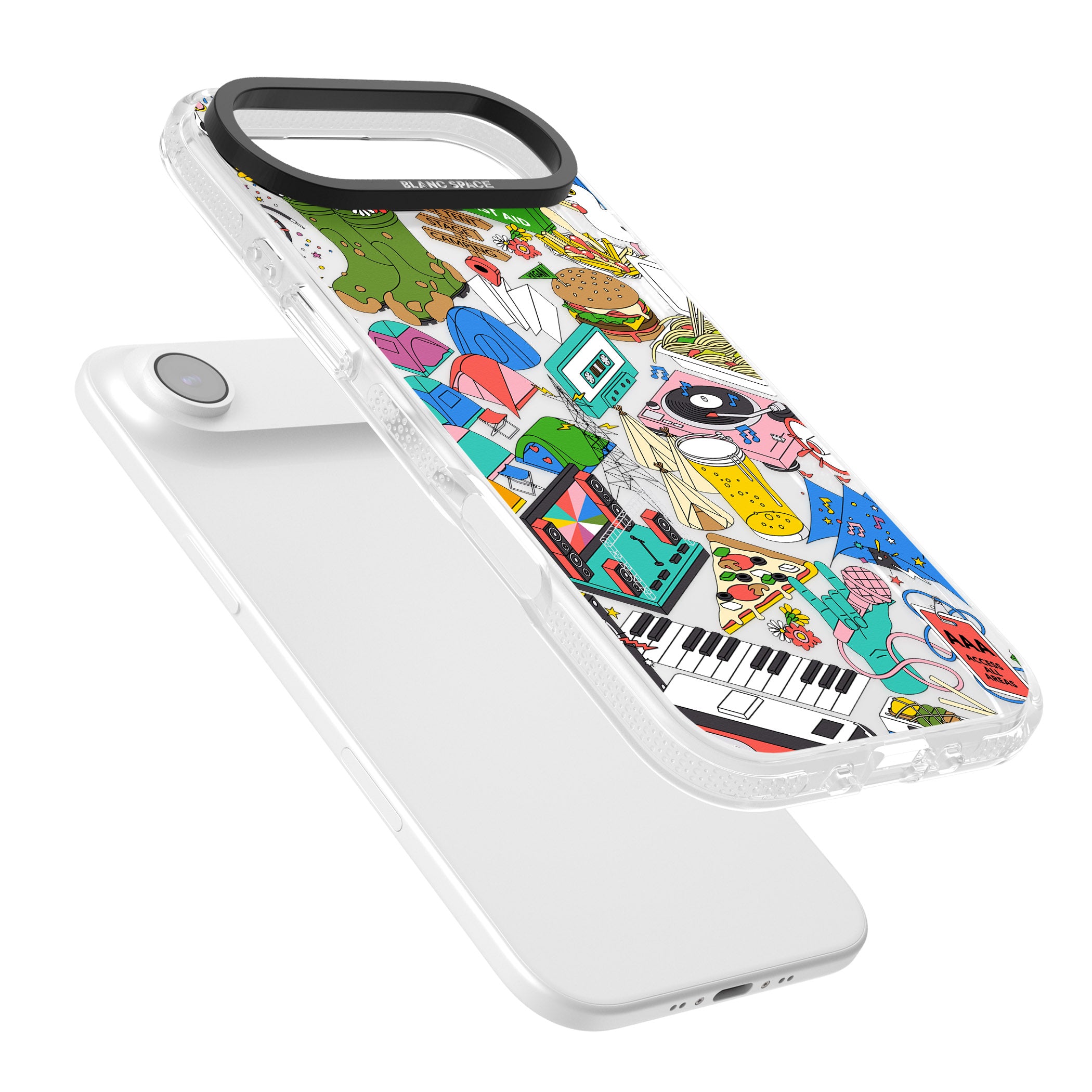 Festival Frenzy iPhone 17 Air Impact Air Clear Phone Case Colours