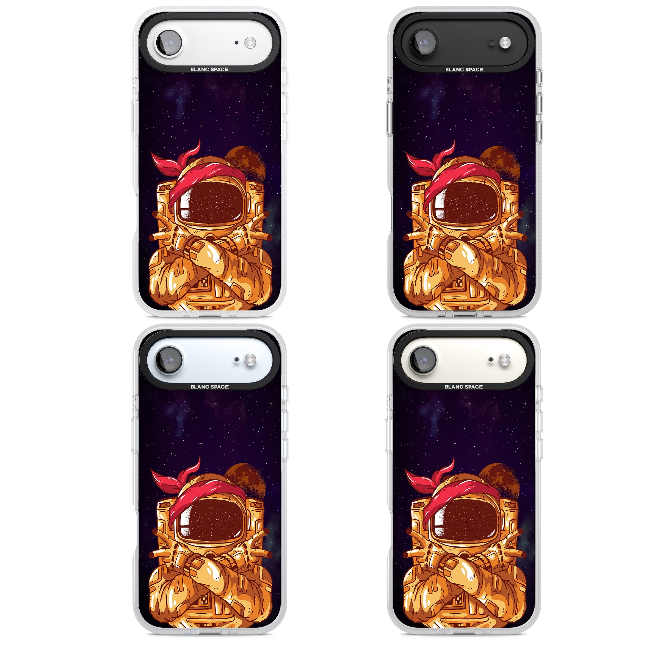 Space Gangster iPhone 17 Air Impact Air Clear Phone Case APT Impact Protection