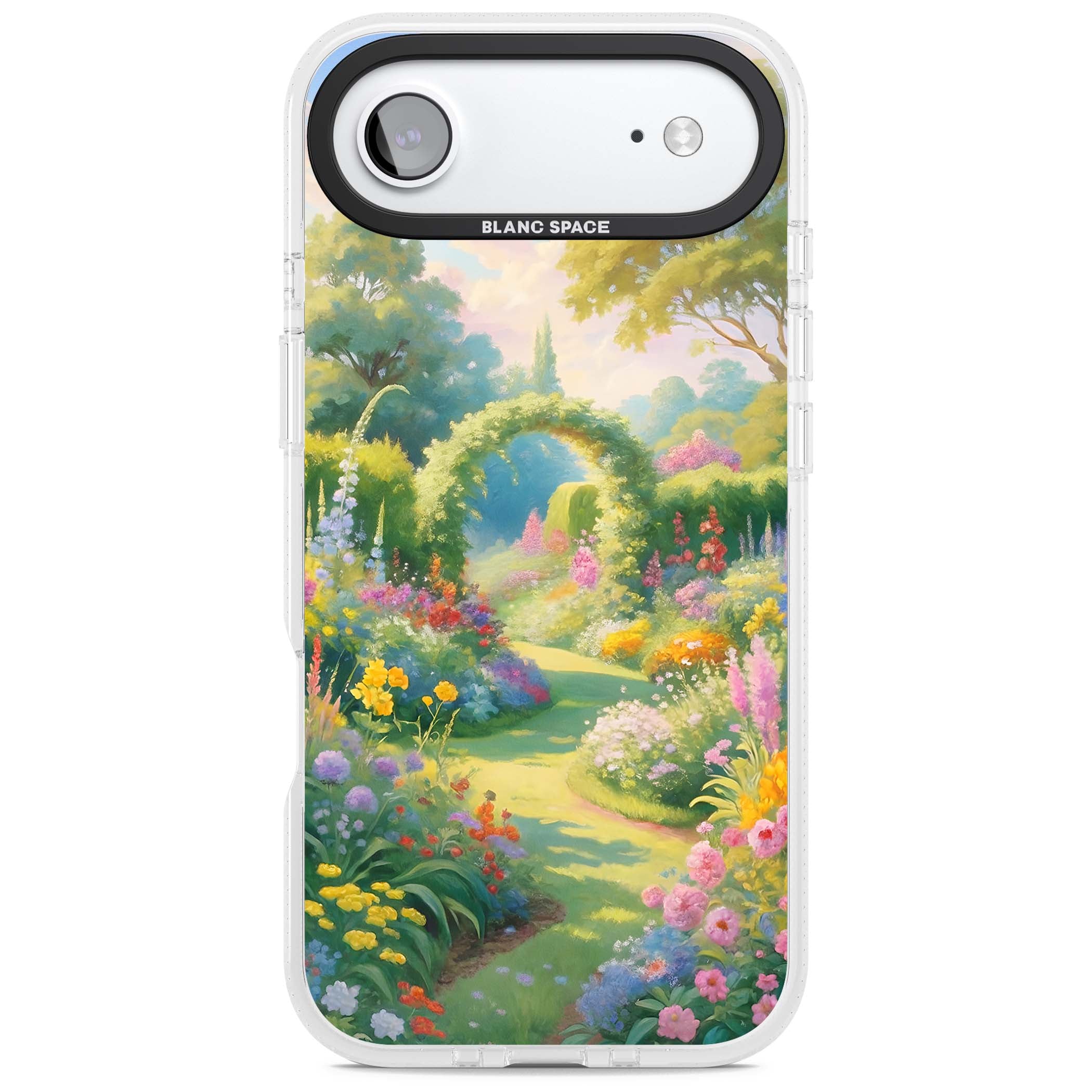 The Painter's Garden floral iPhone case | Clear Case Impact Air case for iPhone Air