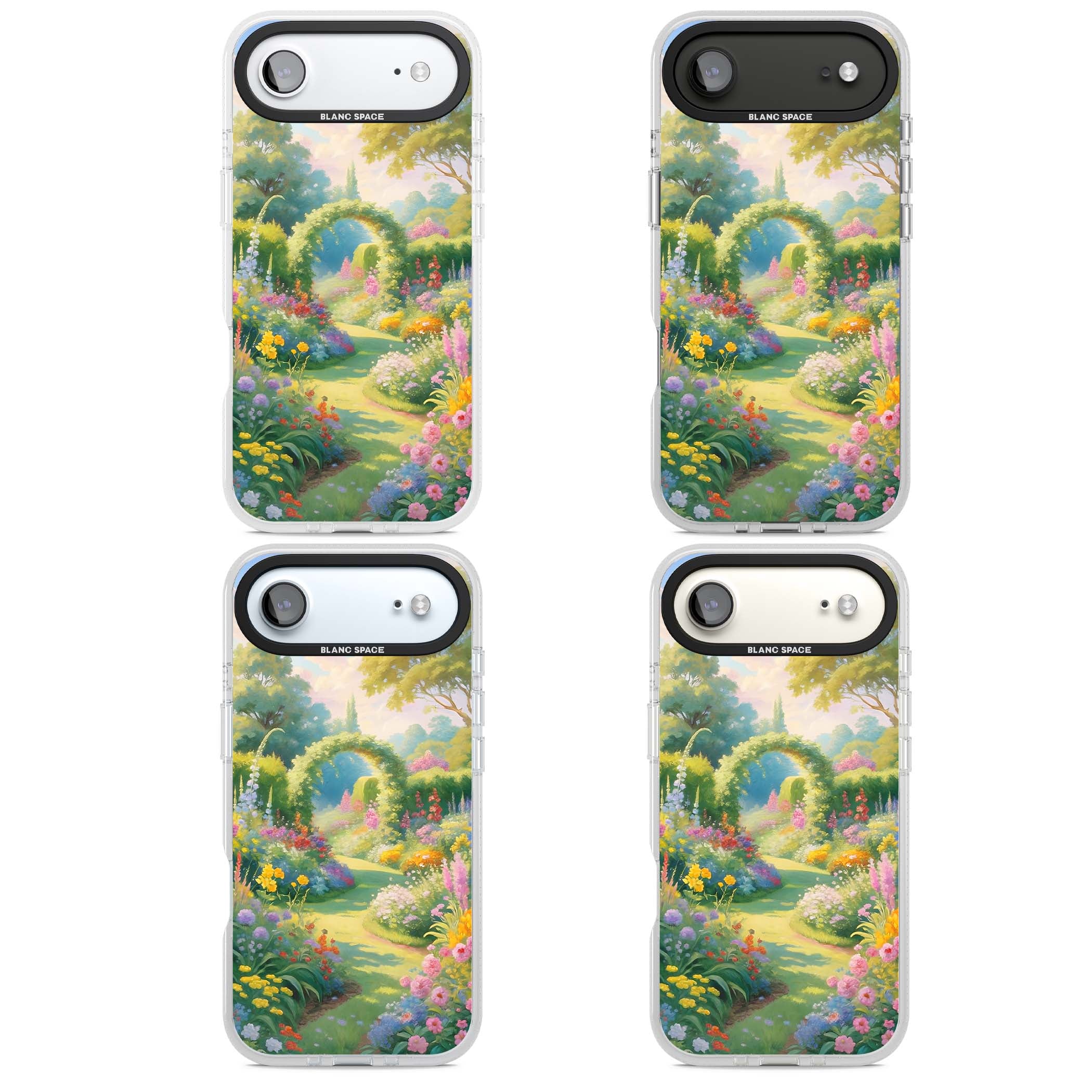 The Painter's Garden floral iPhone case | Clear Case Impact Air case for iPhone Air