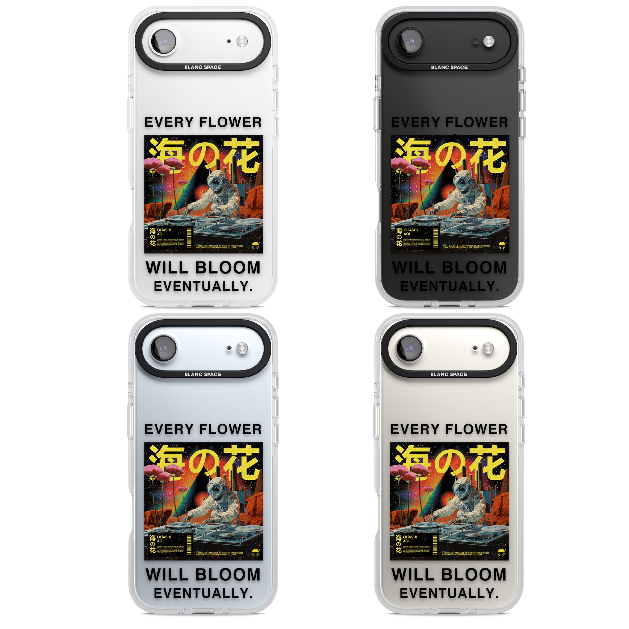 Every Flower Will Bloom Eventually iPhone 17 Air Impact Air Clear Phone Case APT Impact Protection
