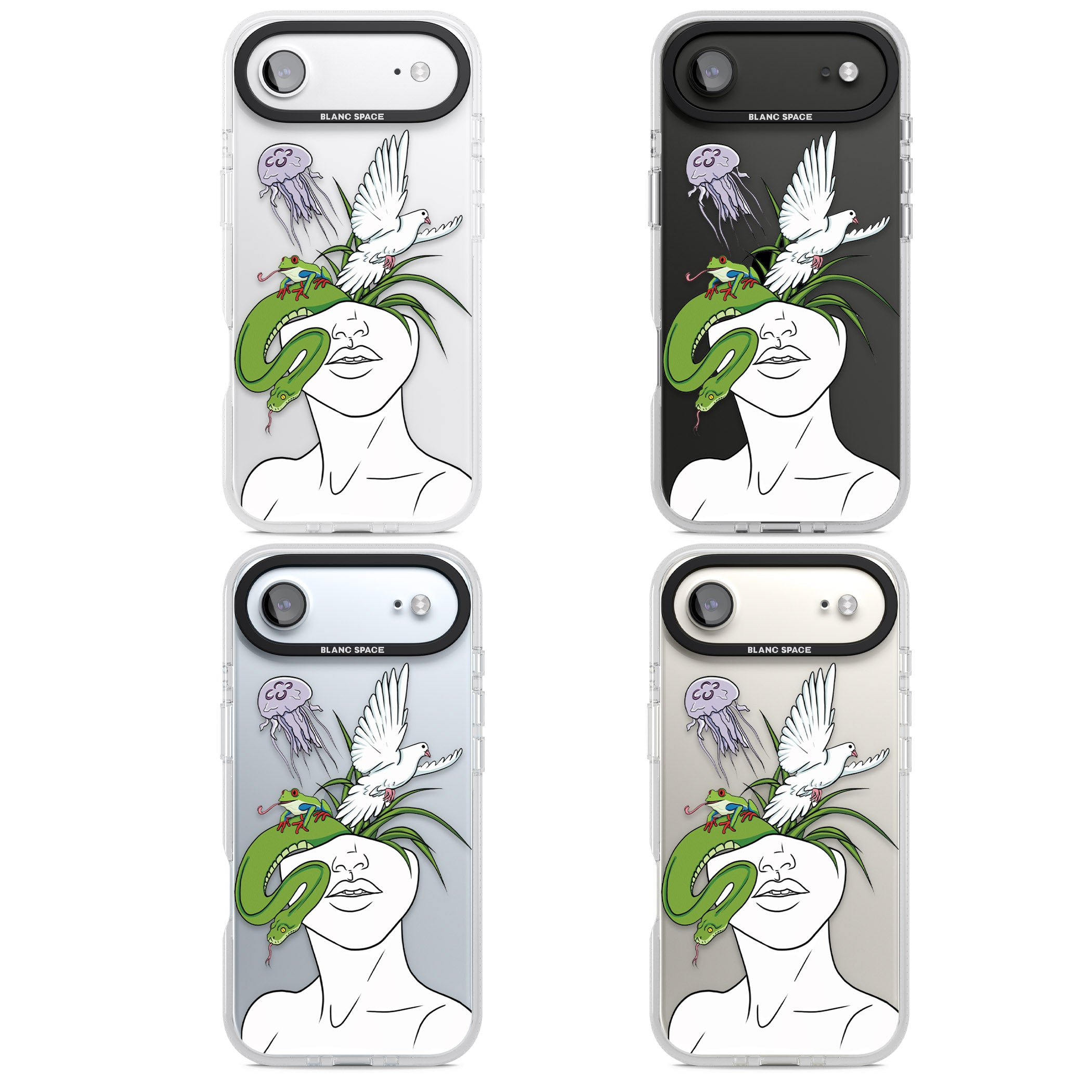 Wild Thoughts iPhone 17 Air Impact Air Clear Phone Case APT Impact Protection