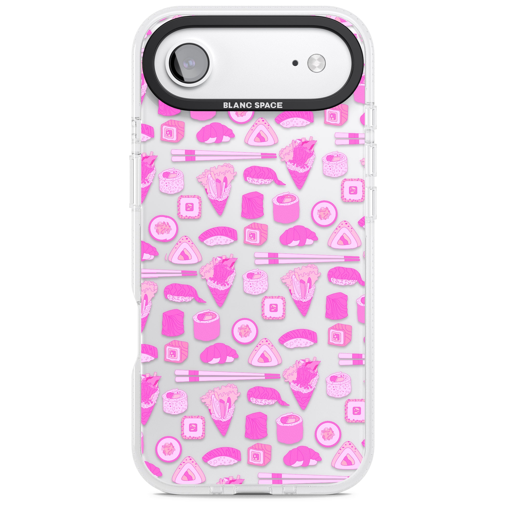 Pink Sushi Pop iPhone 17 Air Impact Air Clear Phone Case