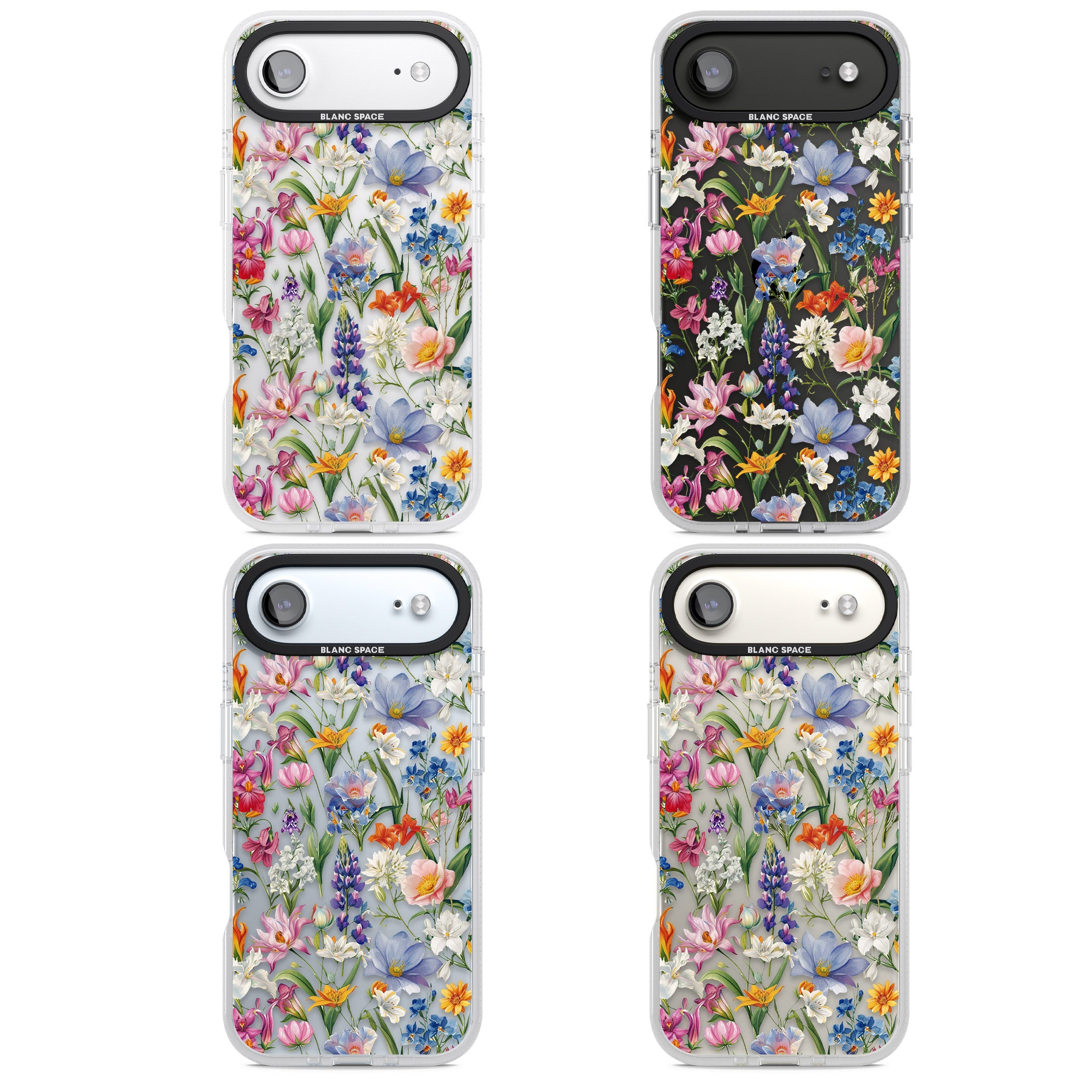 Vintage Wildflowers iPhone 17 Air Impact Air Clear Phone Case APT Impact Protection