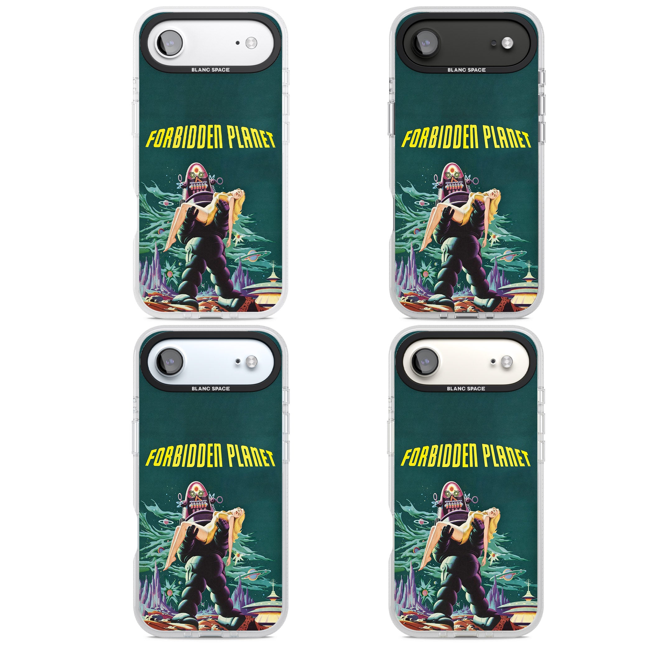 Forbidden Planet Poster iPhone 17 Air Impact Air Clear Phone Case APT Impact Protection