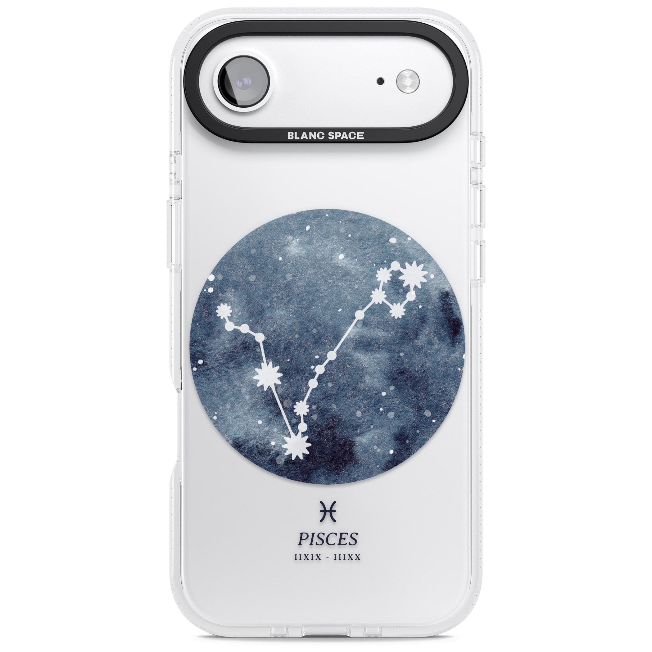 Pisces Zodiac Constellation iPhone 17 Air Impact Air Clear Phone Case