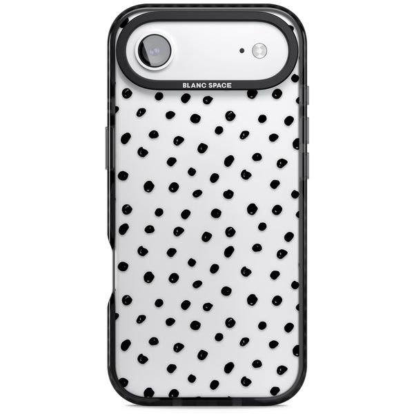 Messy Black Dot Pattern