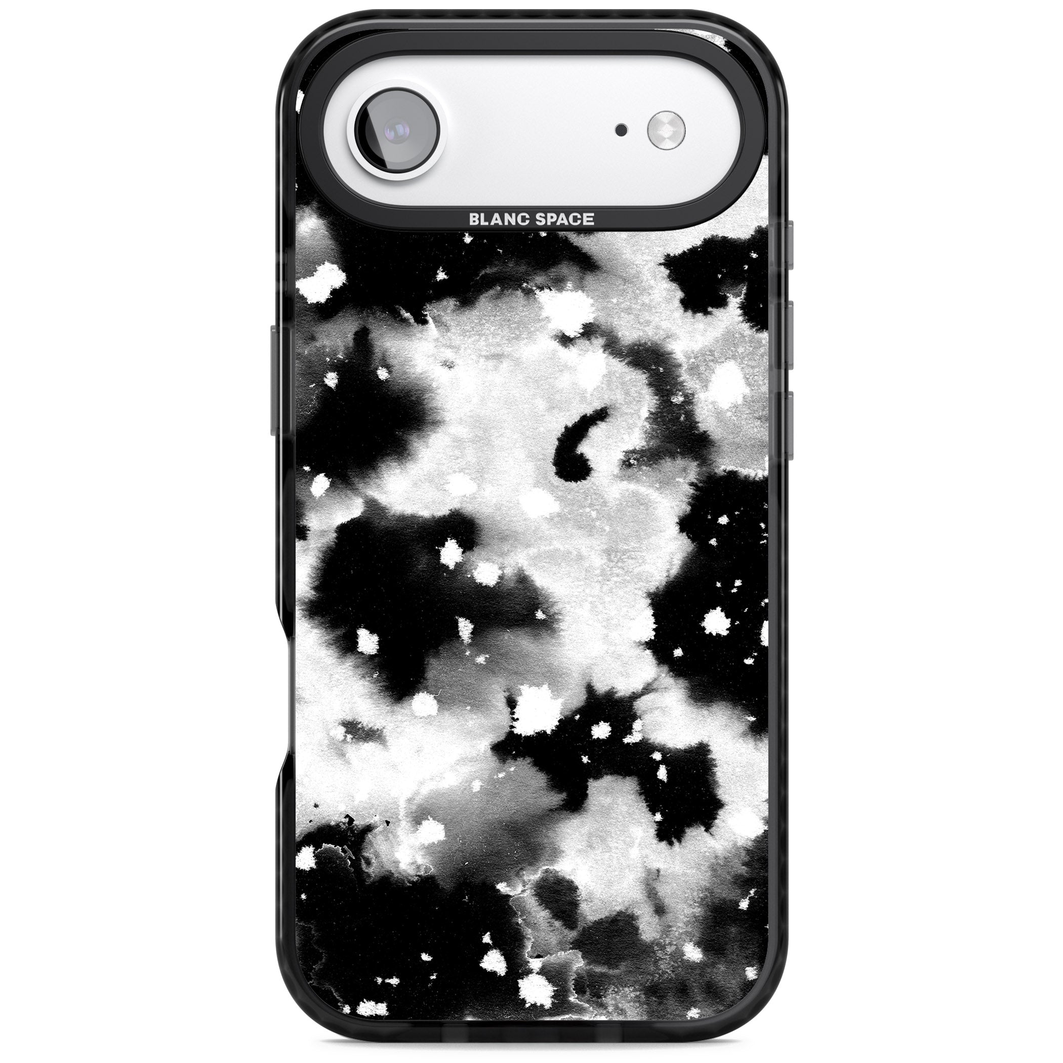 Acid Wash Ink Cloud iPhone 17 Air Impact Black Phone Case