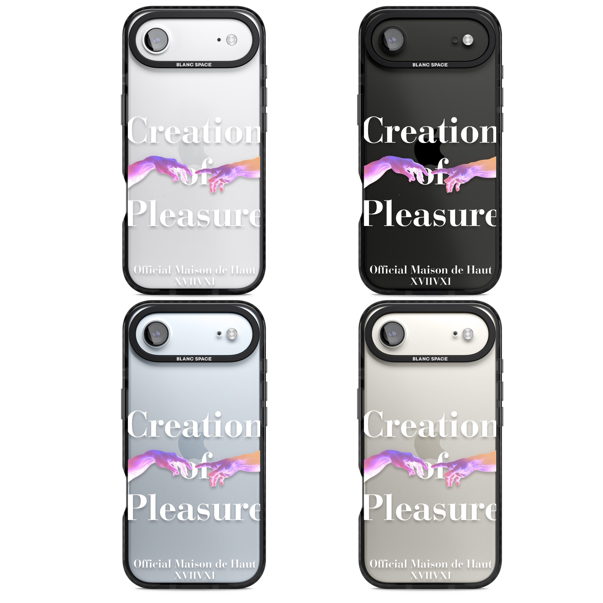 Creation Of Pleasure iPhone 17 Air Impact Black Phone Case APT Impact Protection