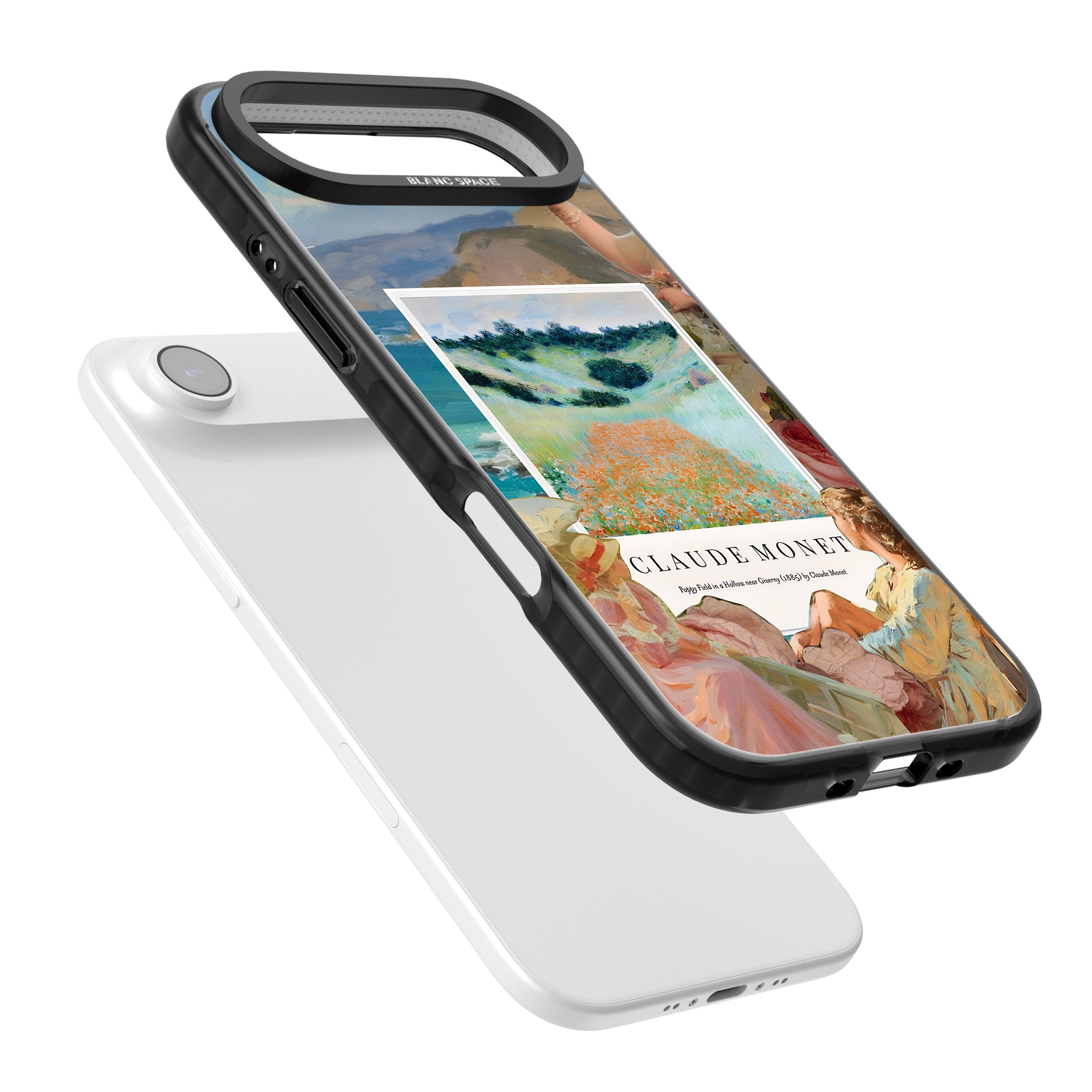 Monet Poppy Field iPhone 17 Air Impact Black Phone Case Colours