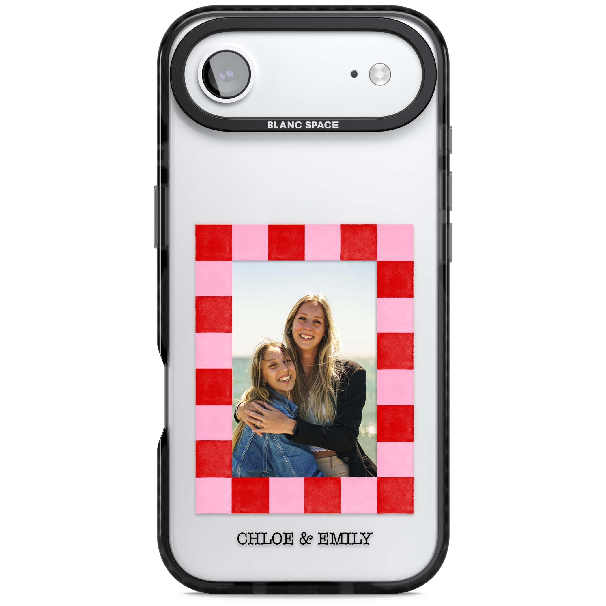 Personalised Bubblegum Check Photo