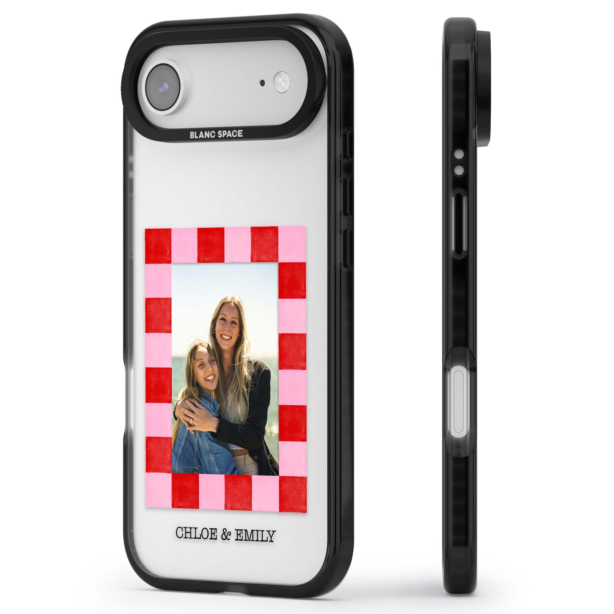 Personalised Bubblegum Check Photo