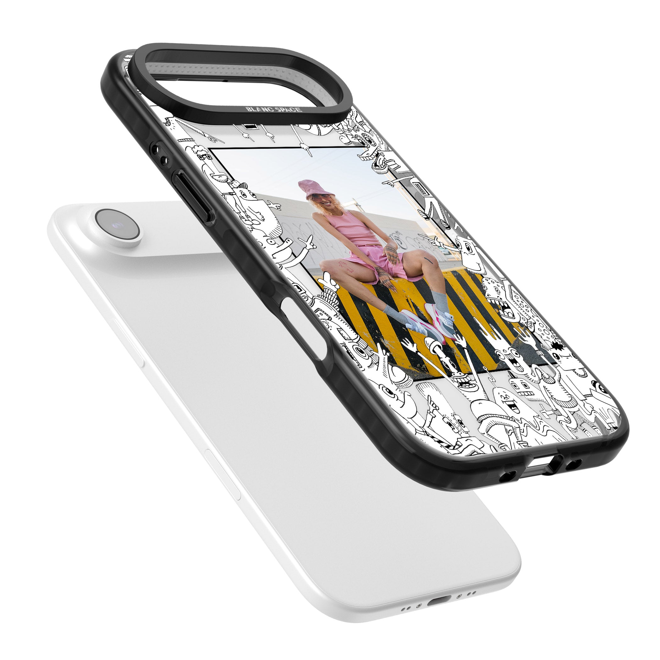 Personalised Look At This Photo Case iPhone 17 Air Impact Black Phone Case Colours