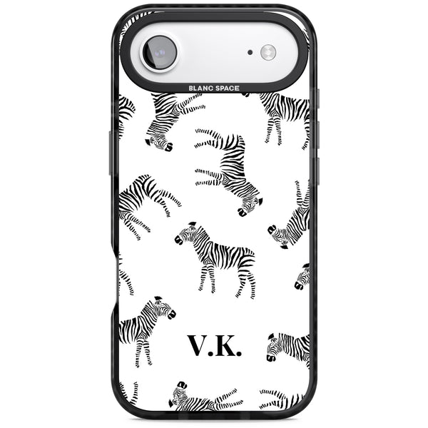 Personalised Monochrome Zebra