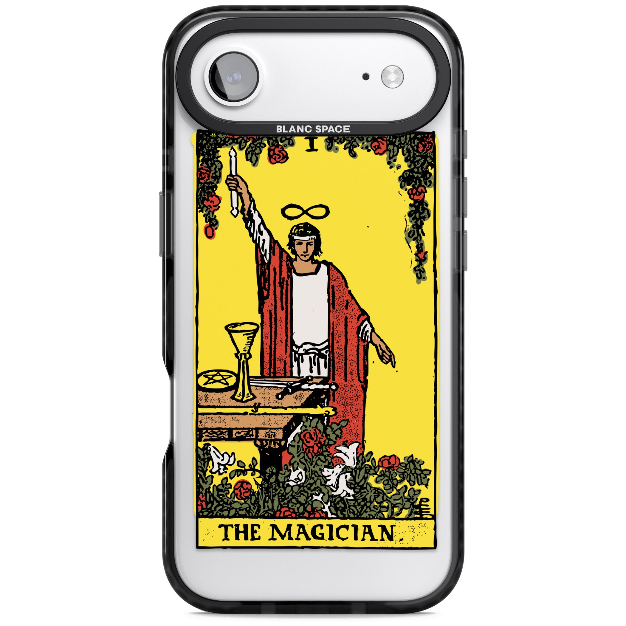 Personalised The Magician Tarot Card (Color) iPhone 17 Air Impact Black Phone Case