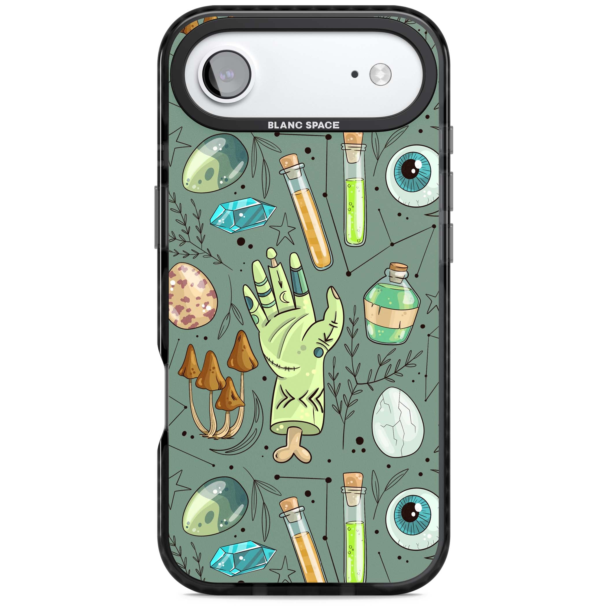 Experimental Cartoon Halloween Pattern