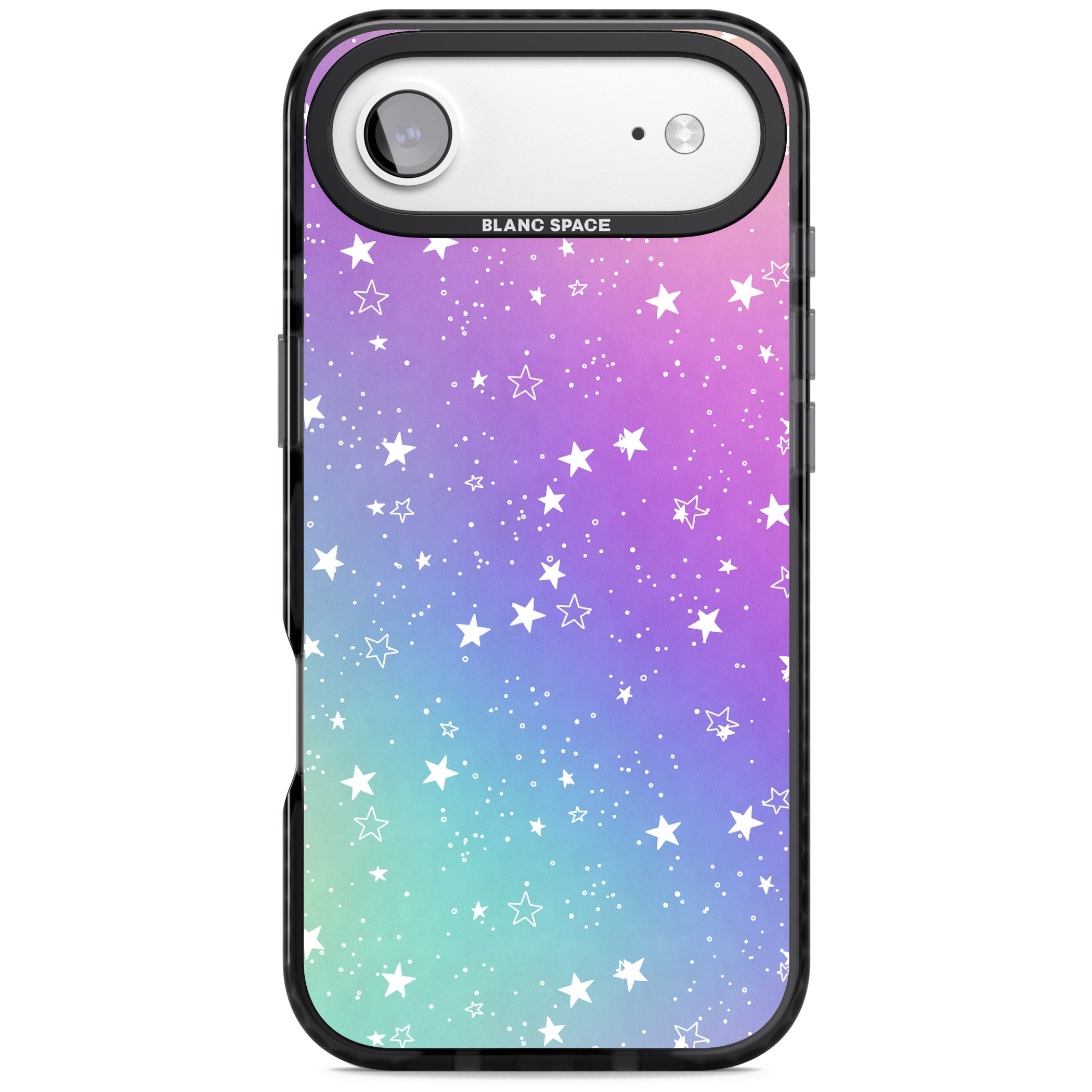 Pastel Starry Sky iPhone 17 Air Impact Black Phone Case