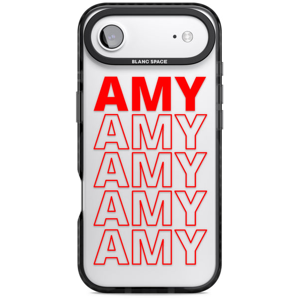 Personalised Bold Name Repeat