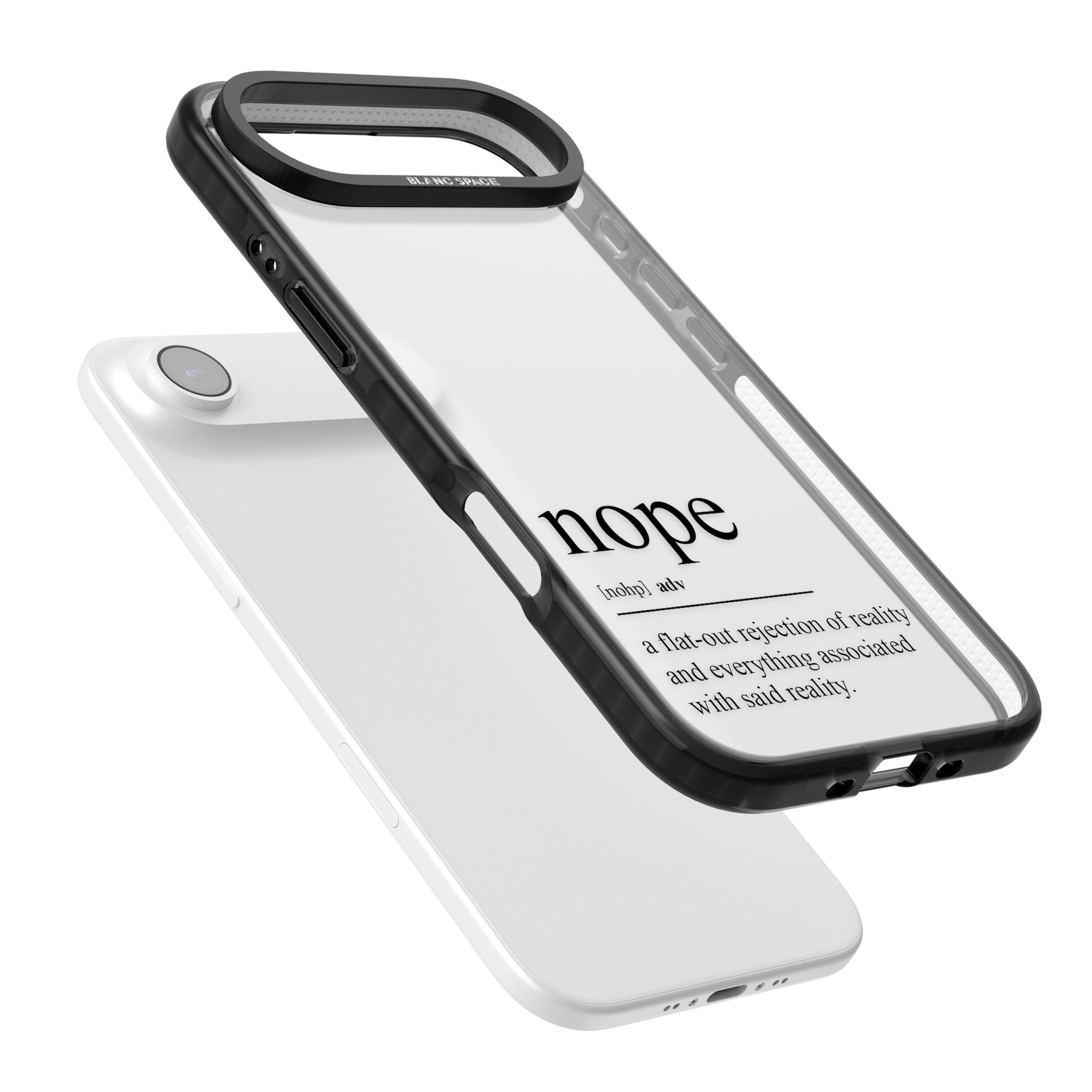 Nope iPhone 17 Air Impact Black Phone Case Colours