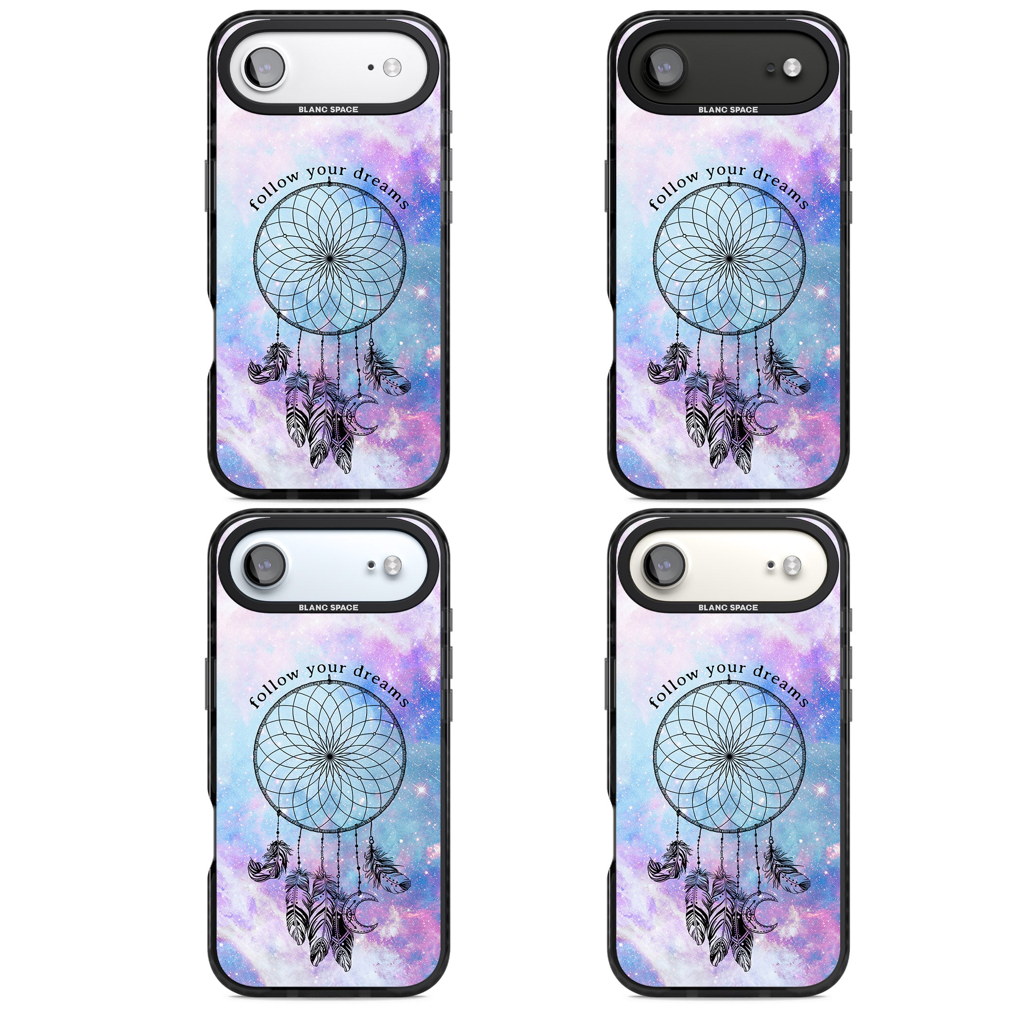 Galaxy Dreamcatcher iPhone 17 Air Impact Black Phone Case APT Impact Protection
