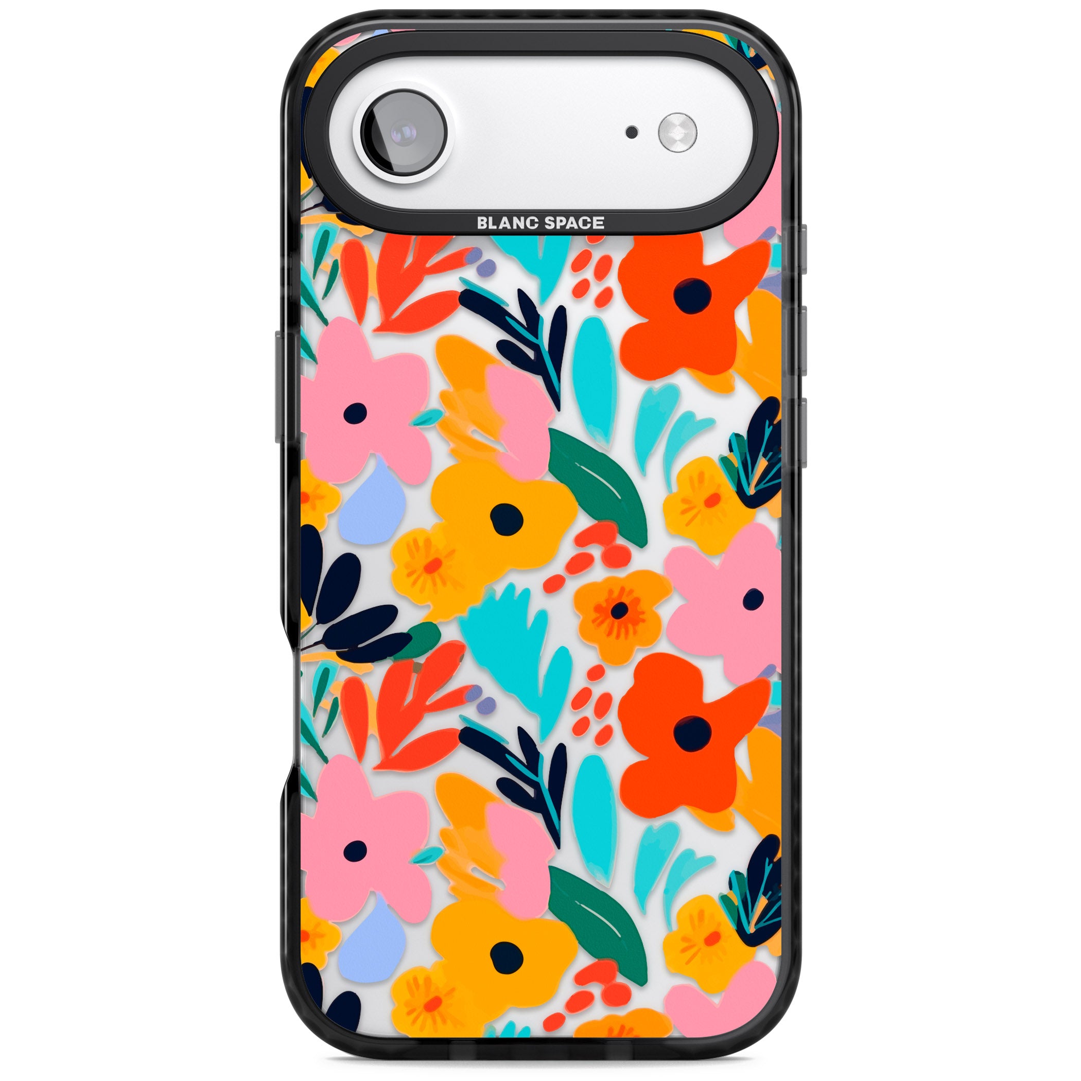 Floral Fiesta iPhone 17 Air Impact Black Phone Case