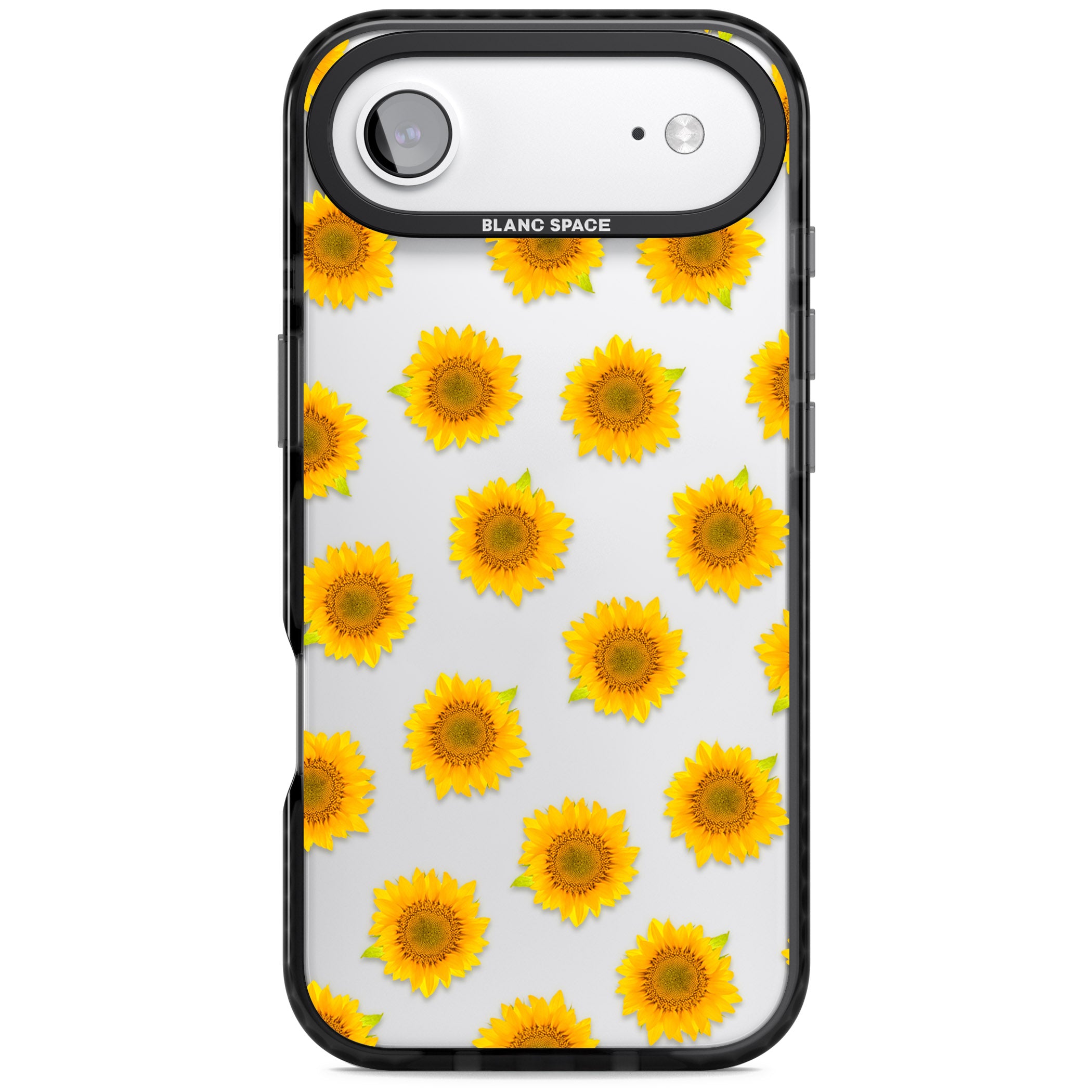 Sunflower Flourish iPhone 17 Air Impact Black Phone Case