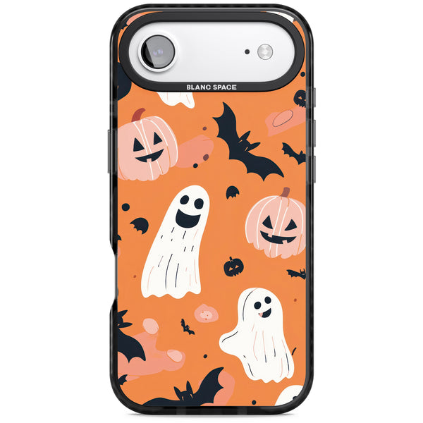 Orange Halloween Pattern