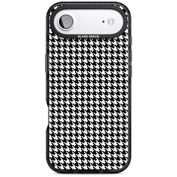 Black Houndstooth Pattern