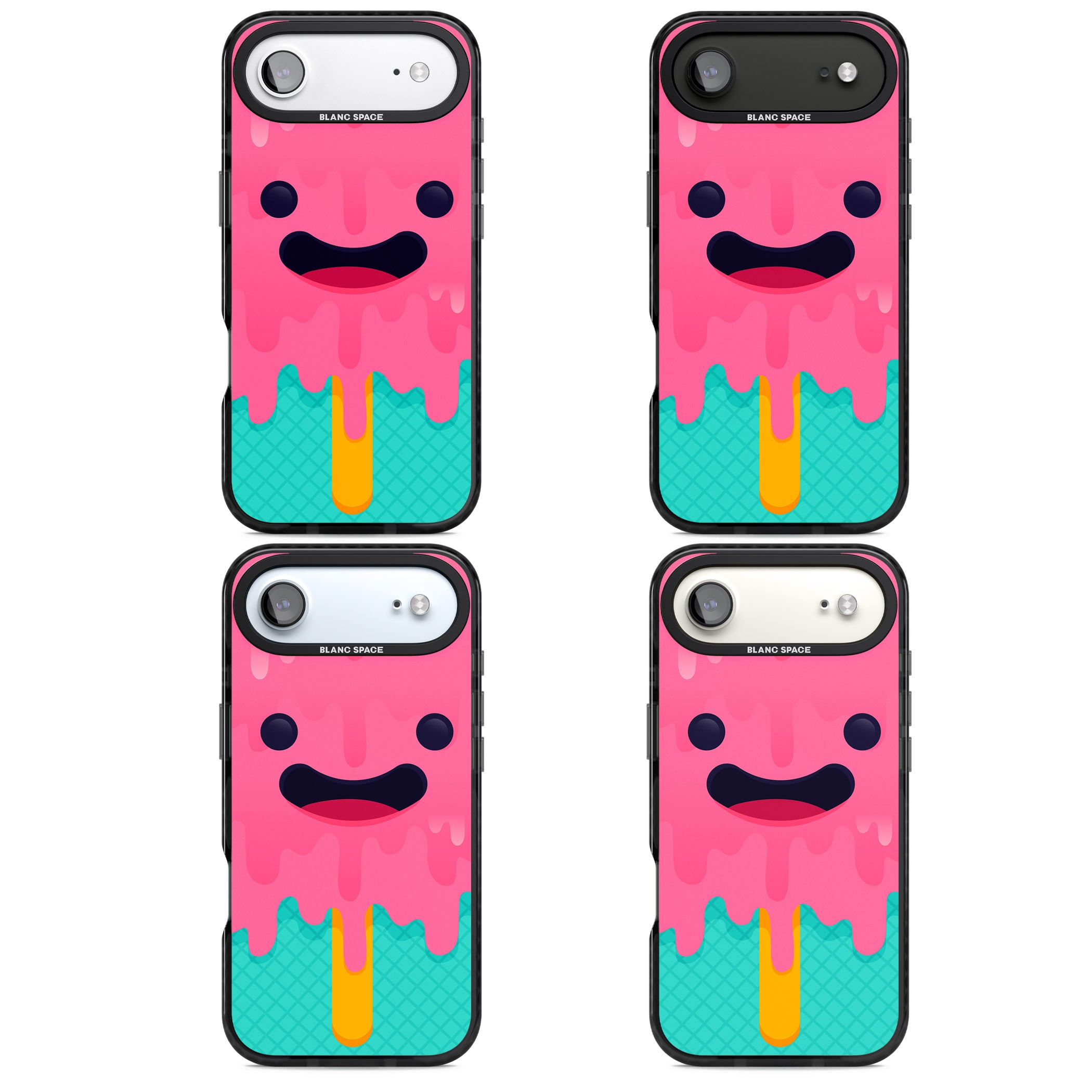 Ice Lolly iPhone 17 Air Impact Black Phone Case APT Impact Protection