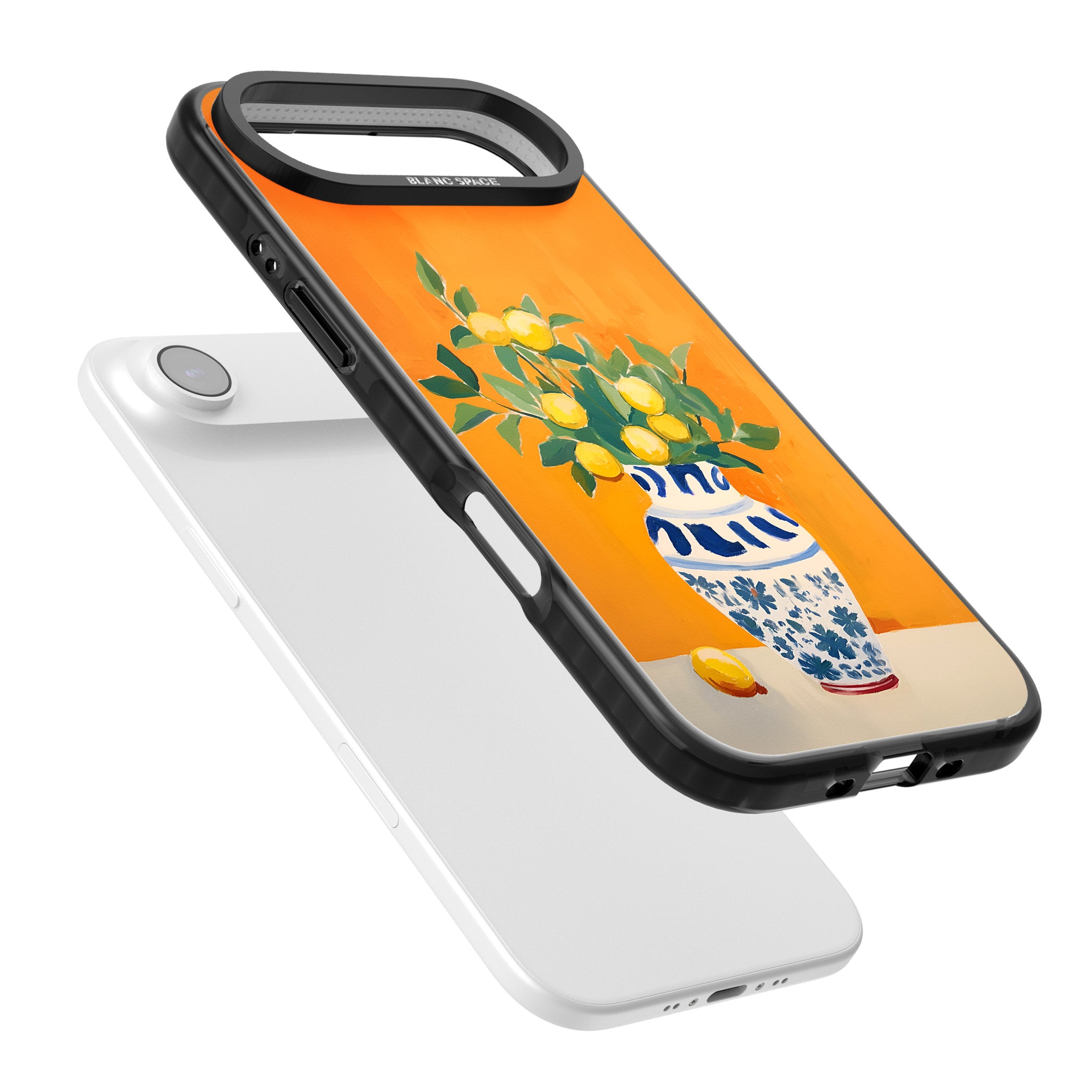 Lemon Vase iPhone 17 Air Impact Black Phone Case Colours