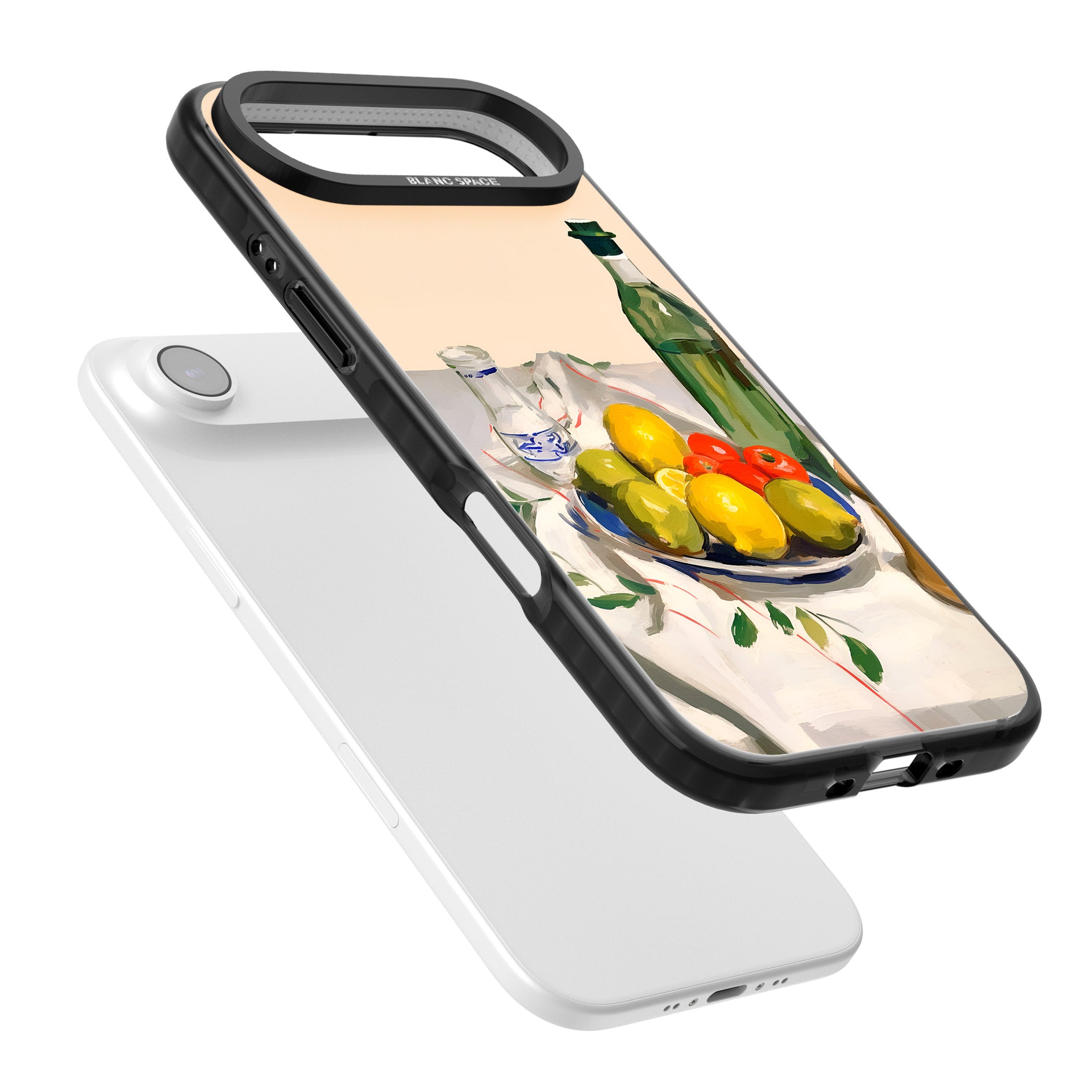 Mediterranean Fruit Salad iPhone 17 Air Impact Black Phone Case Colours