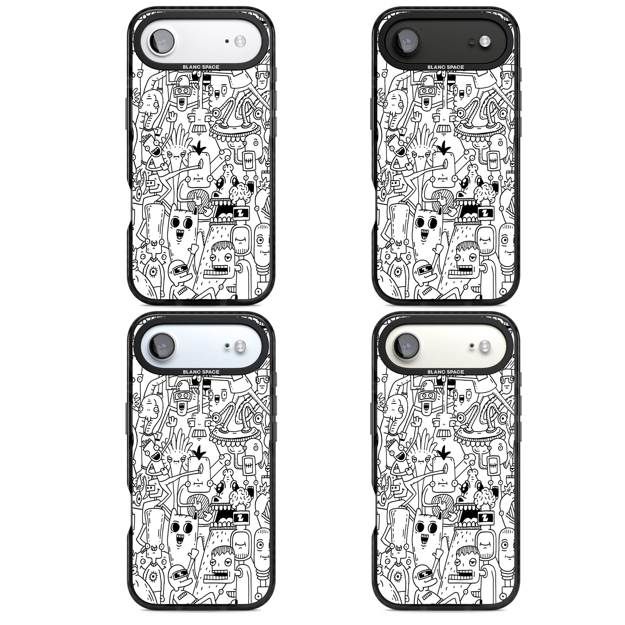 Stack Original iPhone 17 Air Impact Black Phone Case APT Impact Protection