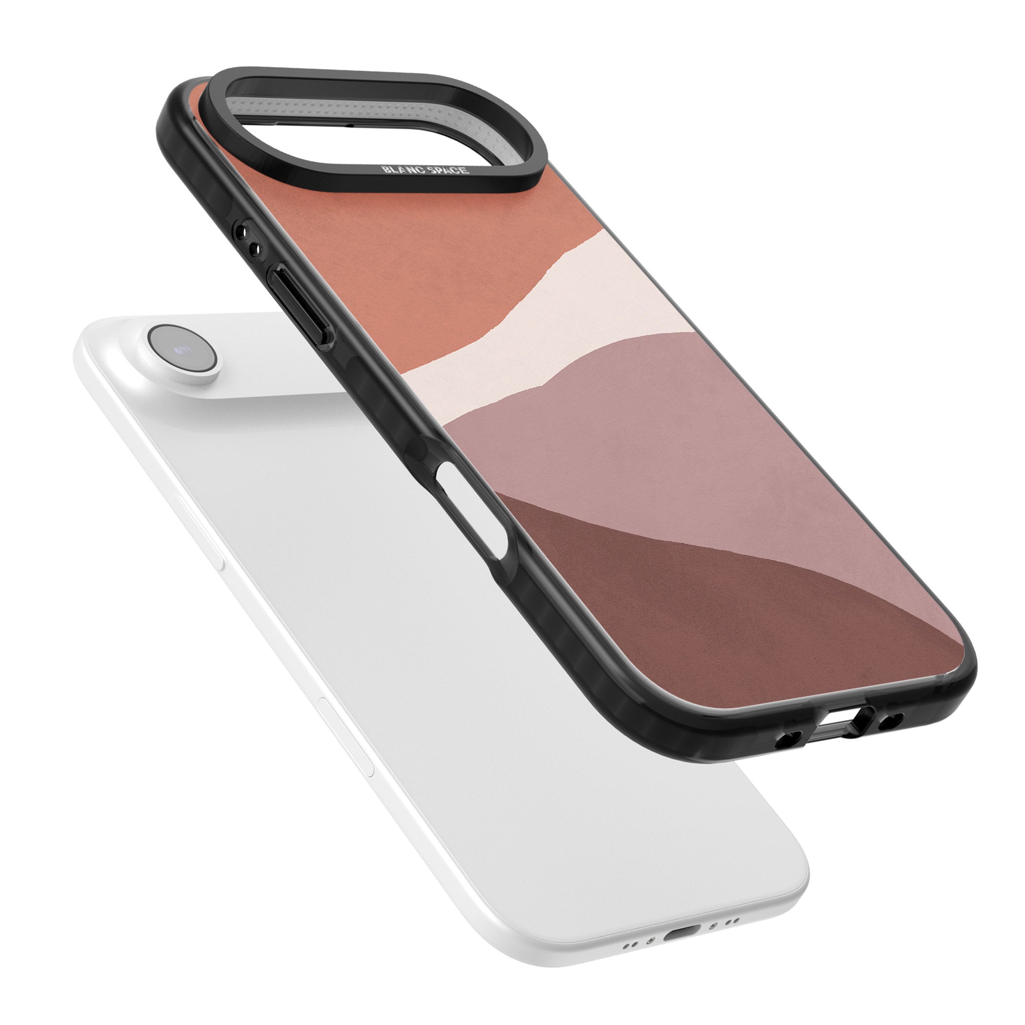 Lush Abstract Watercolour Design #2 iPhone 17 Air Impact Pro Black Phone Case Colours