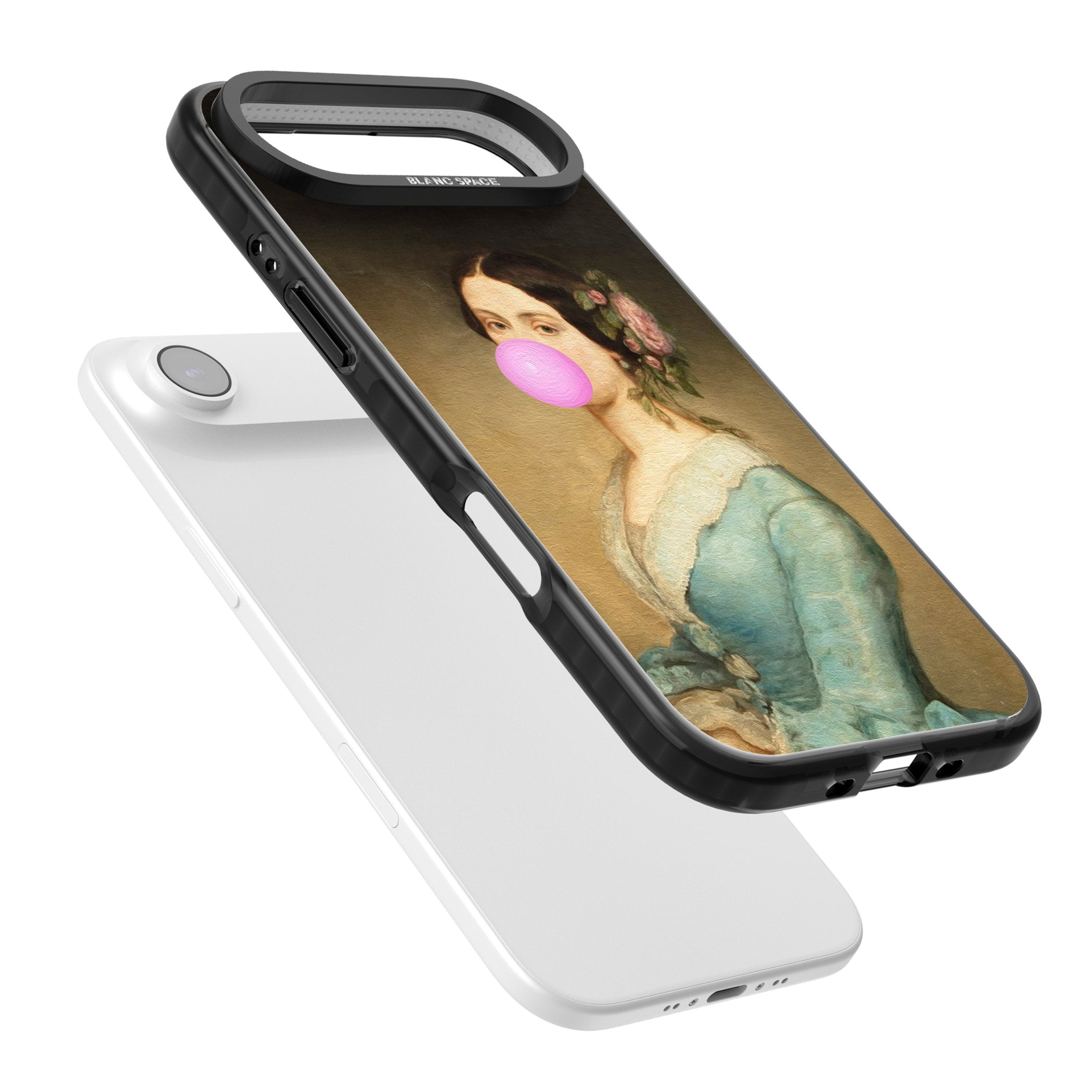 Bubblegum Renaissance iPhone 17 Air Impact Pro Black Phone Case Colours
