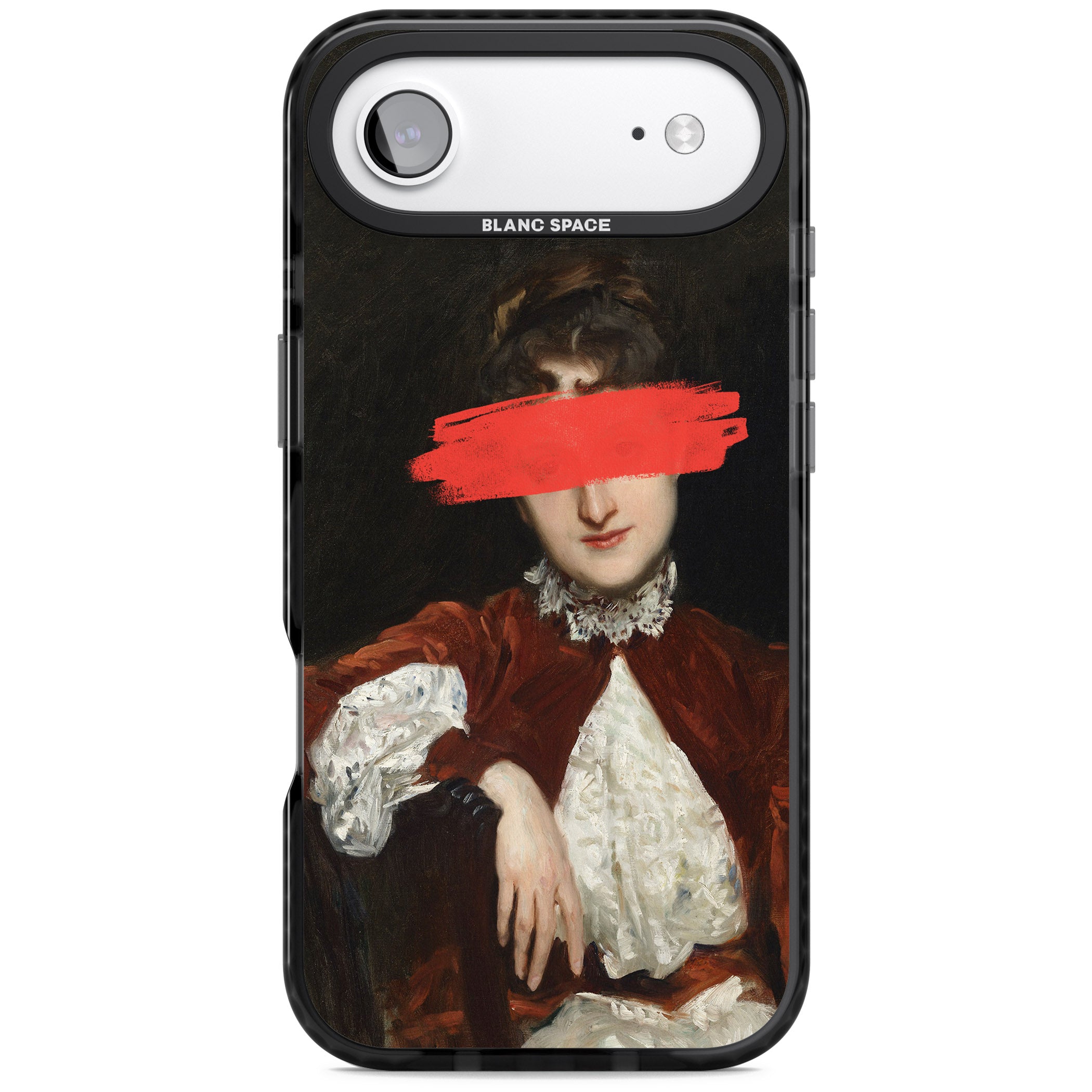 Paint Stroke iPhone 17 Air Impact Pro Black Phone Case