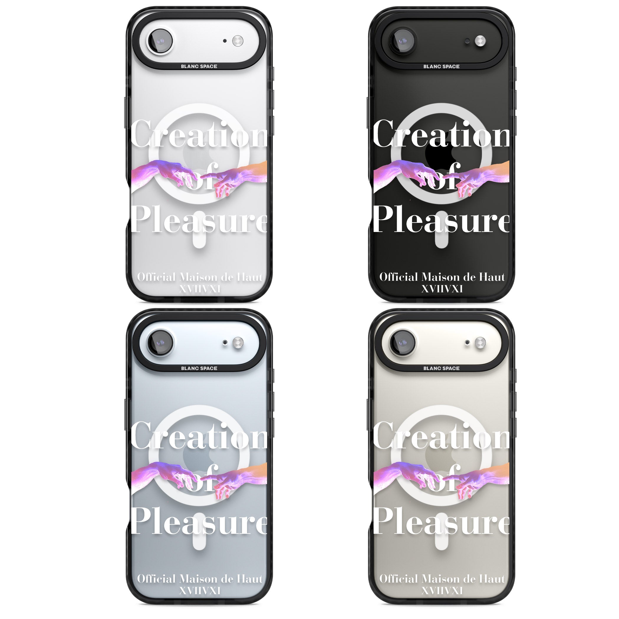 Creation Of Pleasure iPhone 17 Air Impact Pro Black Phone Case APT Impact Protection