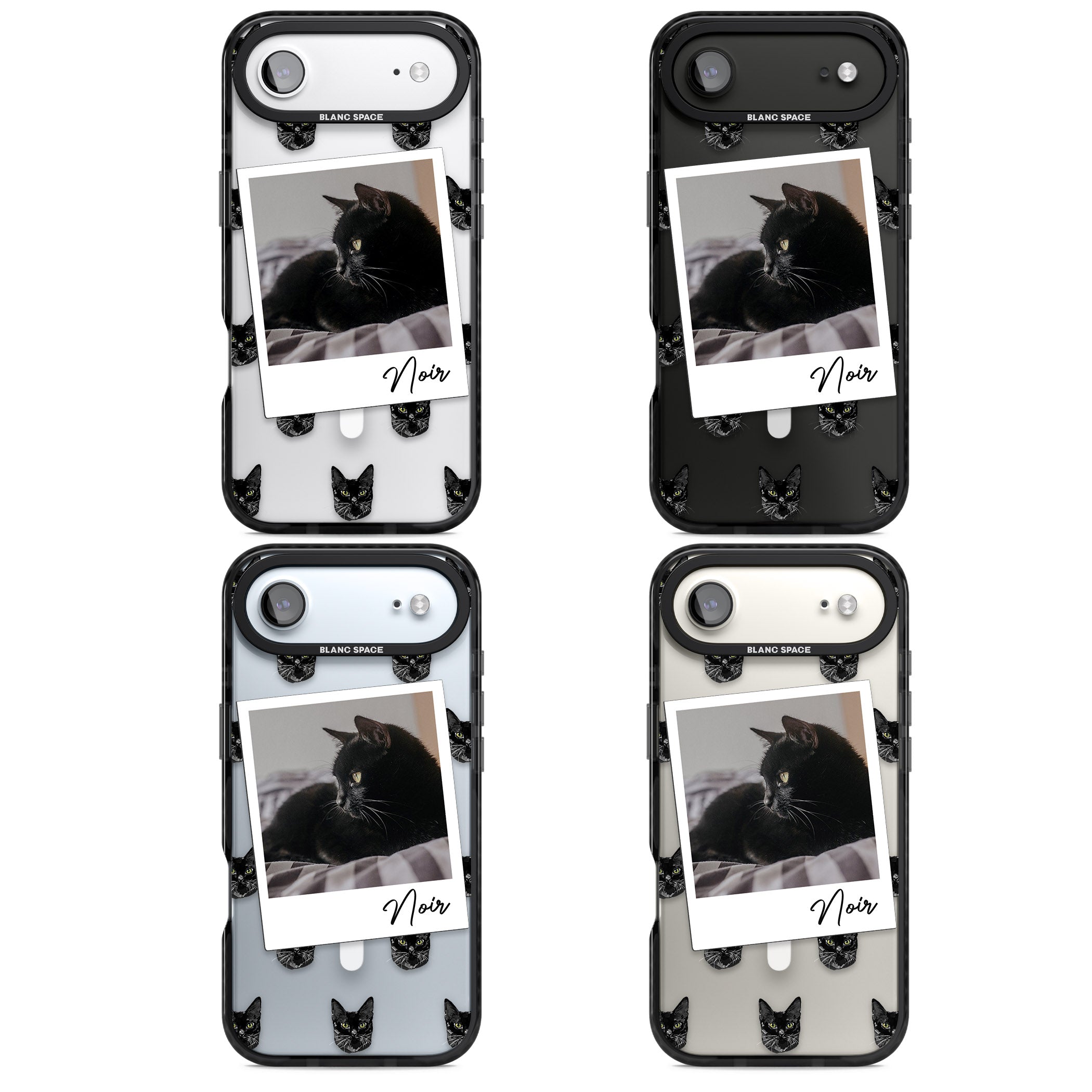 Personalised Bombay Cat Photo iPhone 17 Air Impact Pro Black Phone Case APT Impact Protection