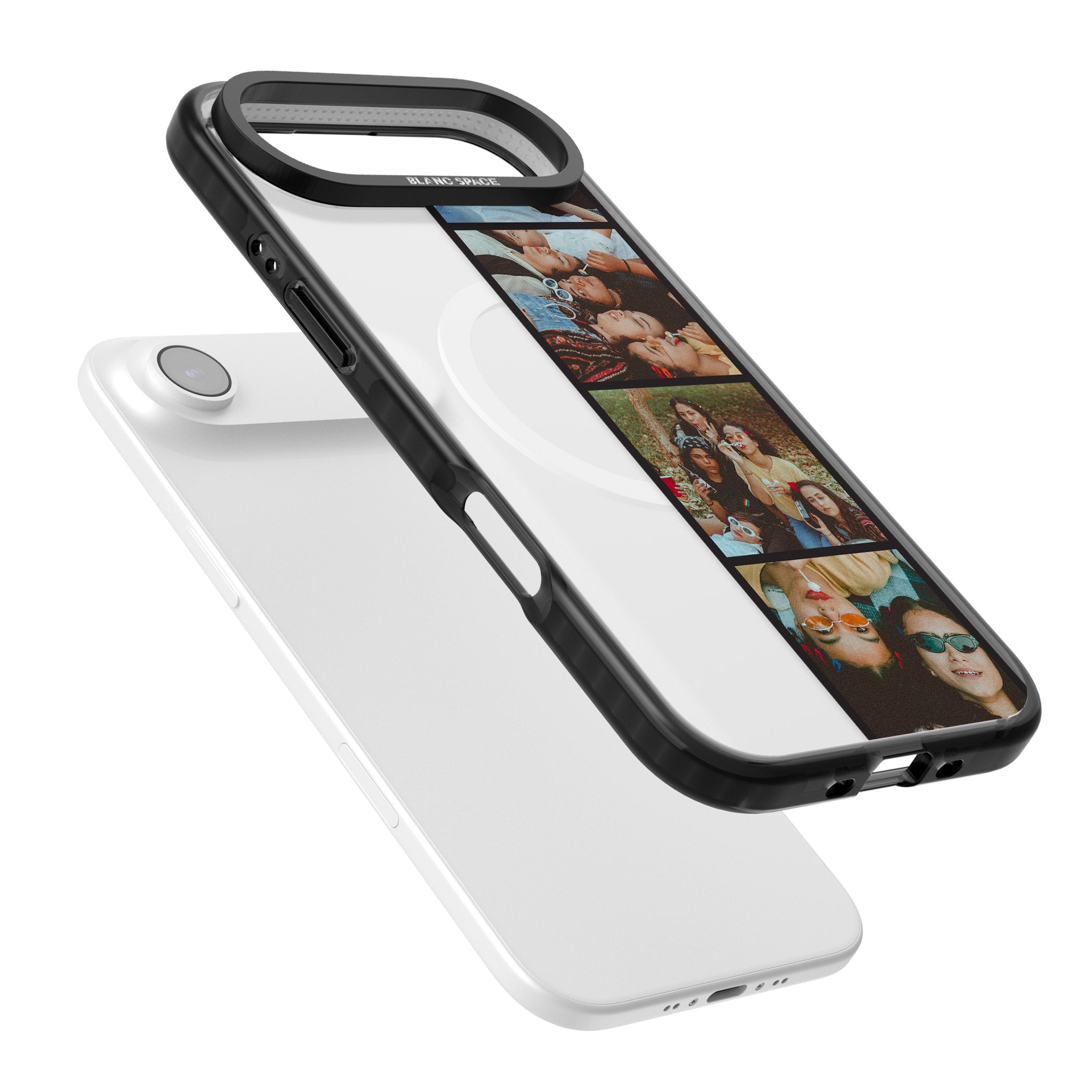 Personalised Photo Strip iPhone 17 Air Impact Pro Black Phone Case Colours