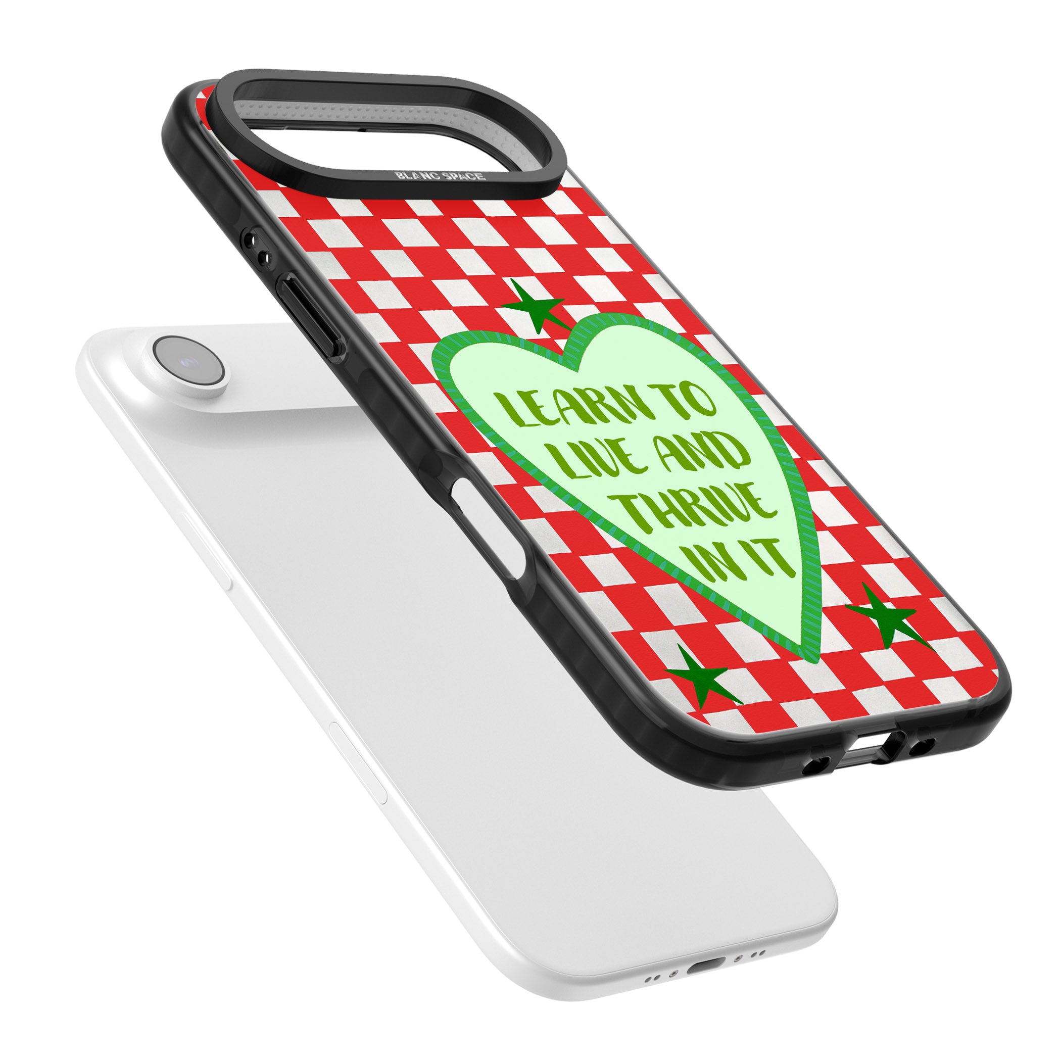 Learn To Live iPhone 17 Air Impact Pro Black Phone Case Colours