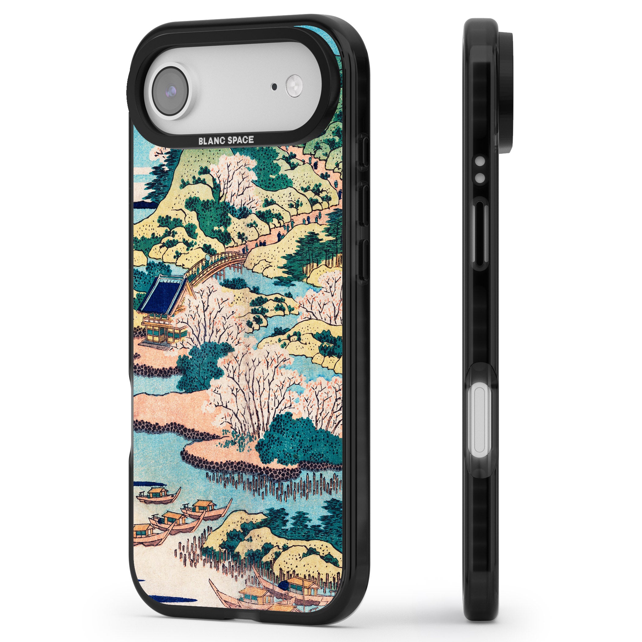 Coastal Community iPhone 17 Air Impact Pro Black Phone Case Side Profile
