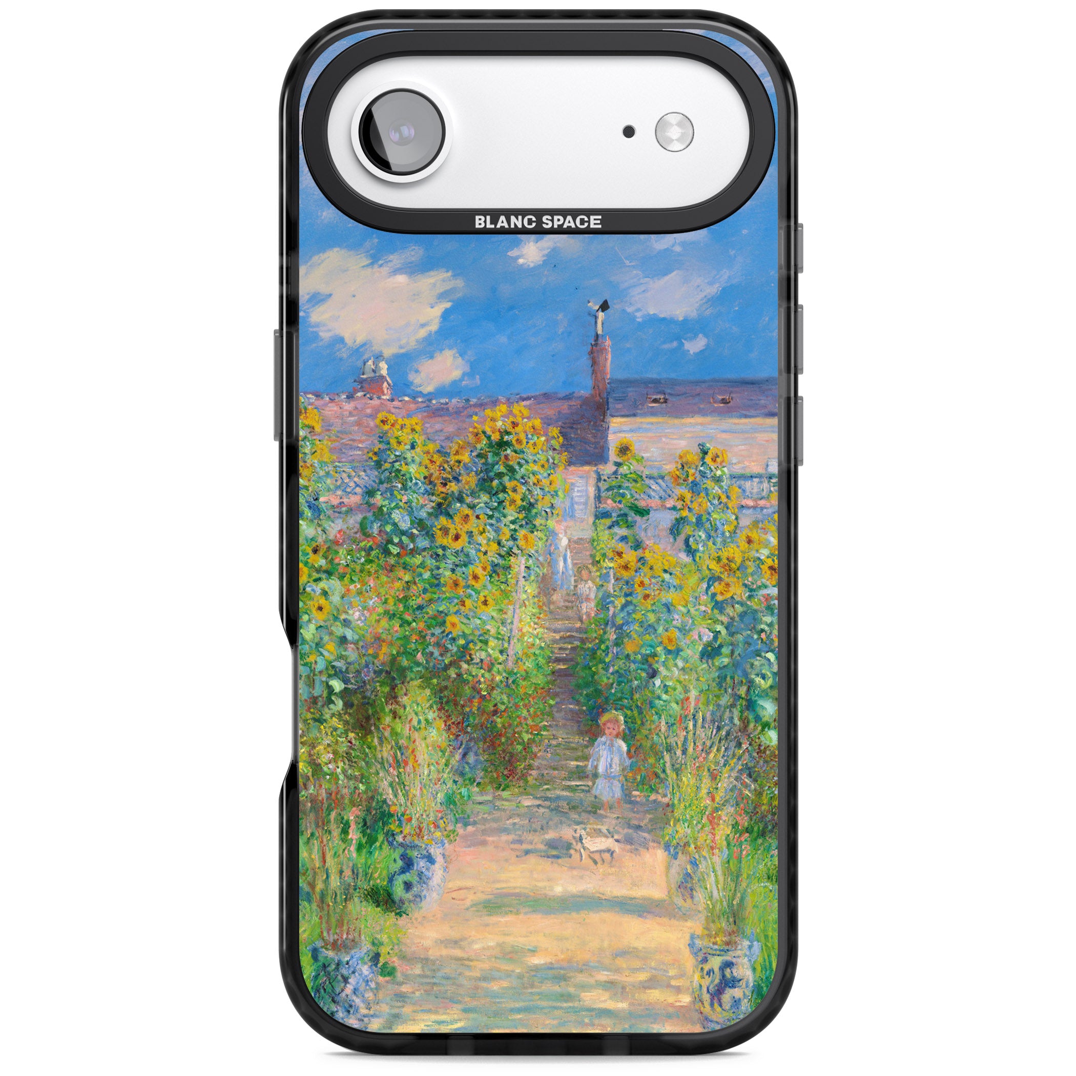 Garden at Vetheuil iPhone 17 Air Impact Pro Black Phone Case