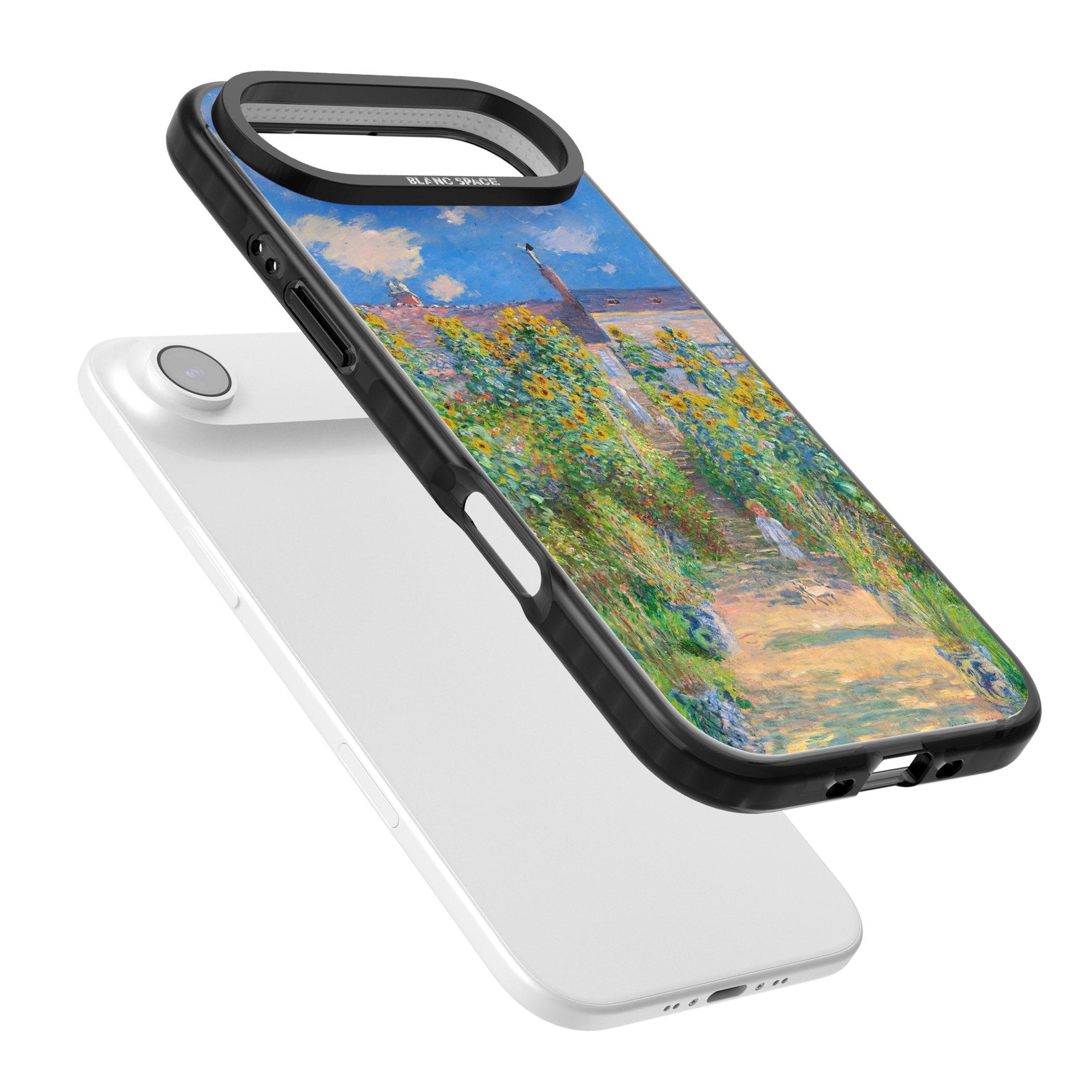 Garden at Vetheuil iPhone 17 Air Impact Pro Black Phone Case Colours