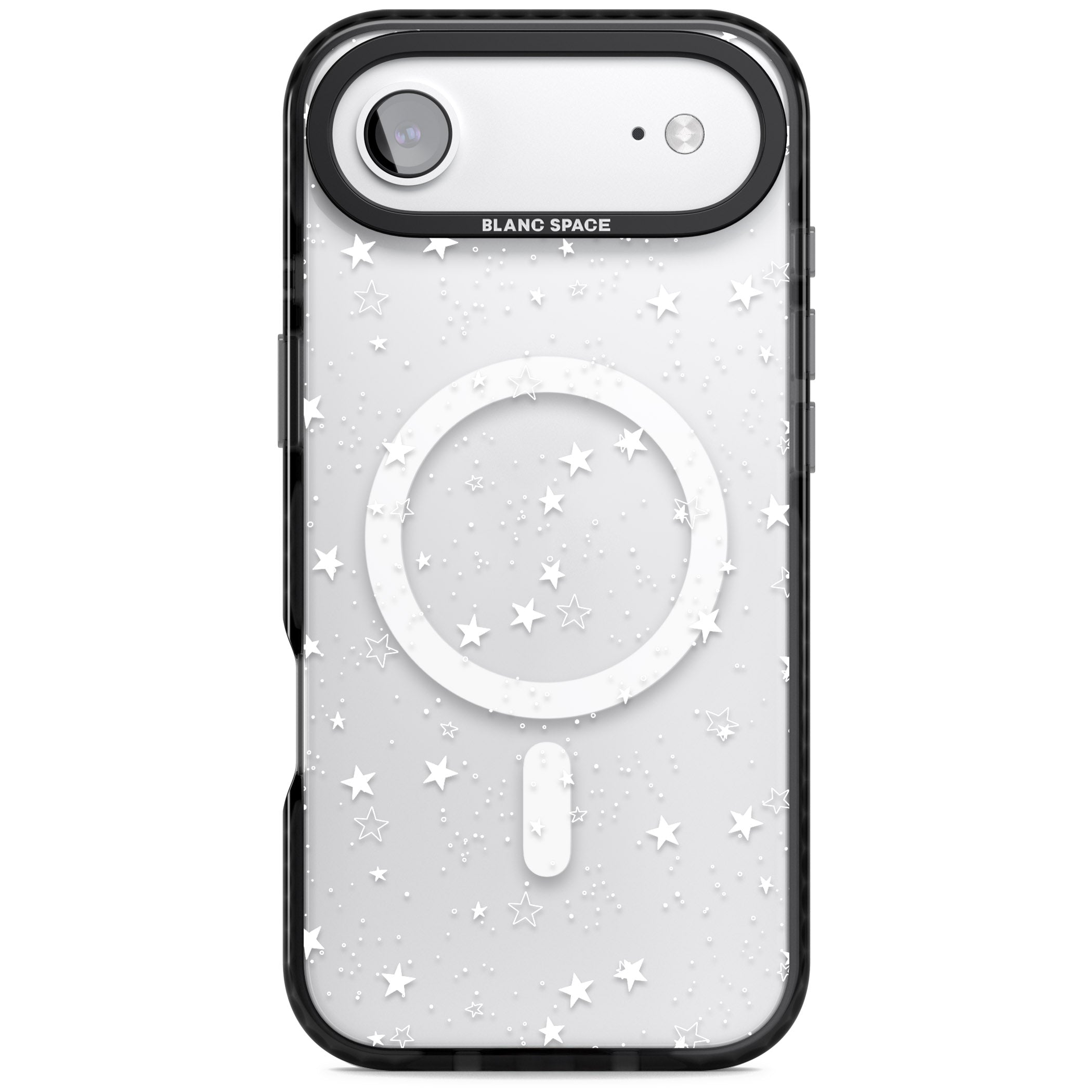 Midnight Starfield iPhone 17 Air Impact Pro Black Phone Case