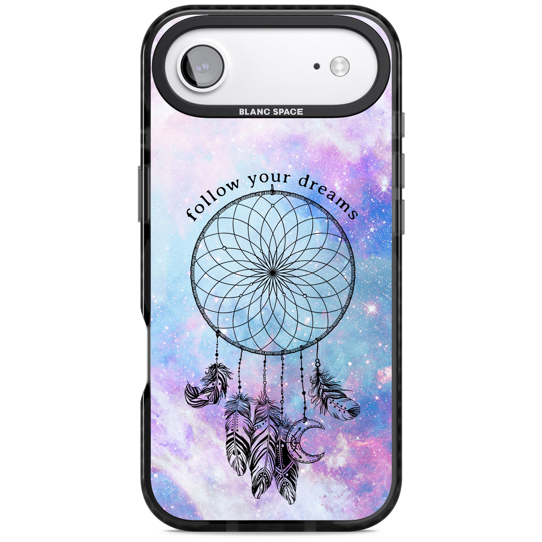 Galaxy Dreamcatcher iPhone 17 Air Impact Pro Black Phone Case