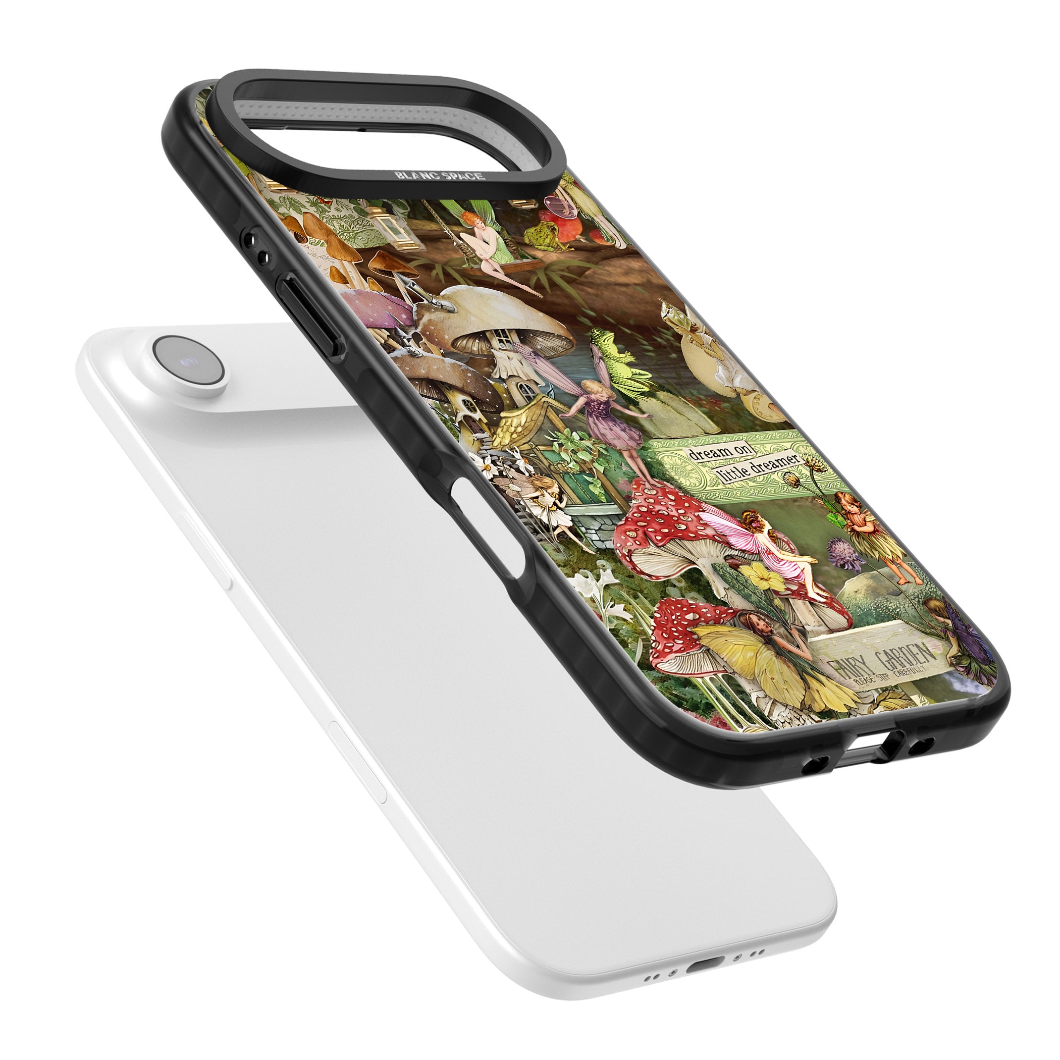 Dreamy Garden iPhone 17 Air Impact Pro Black Phone Case Colours