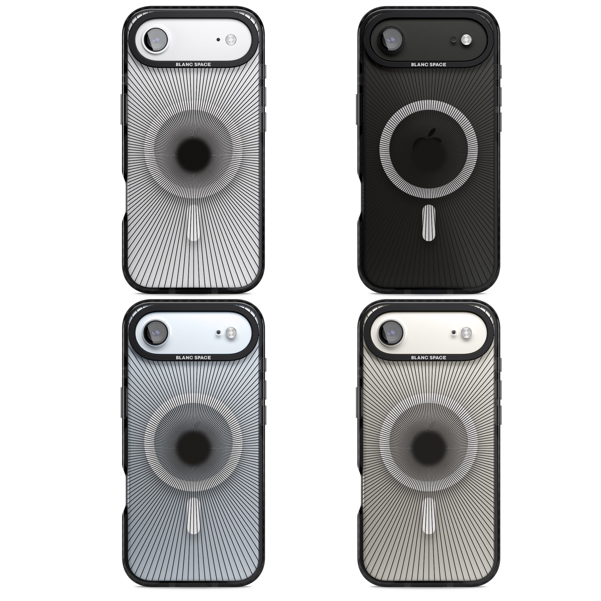 Sunburst iPhone 17 Air Impact Pro Black Phone Case APT Impact Protection