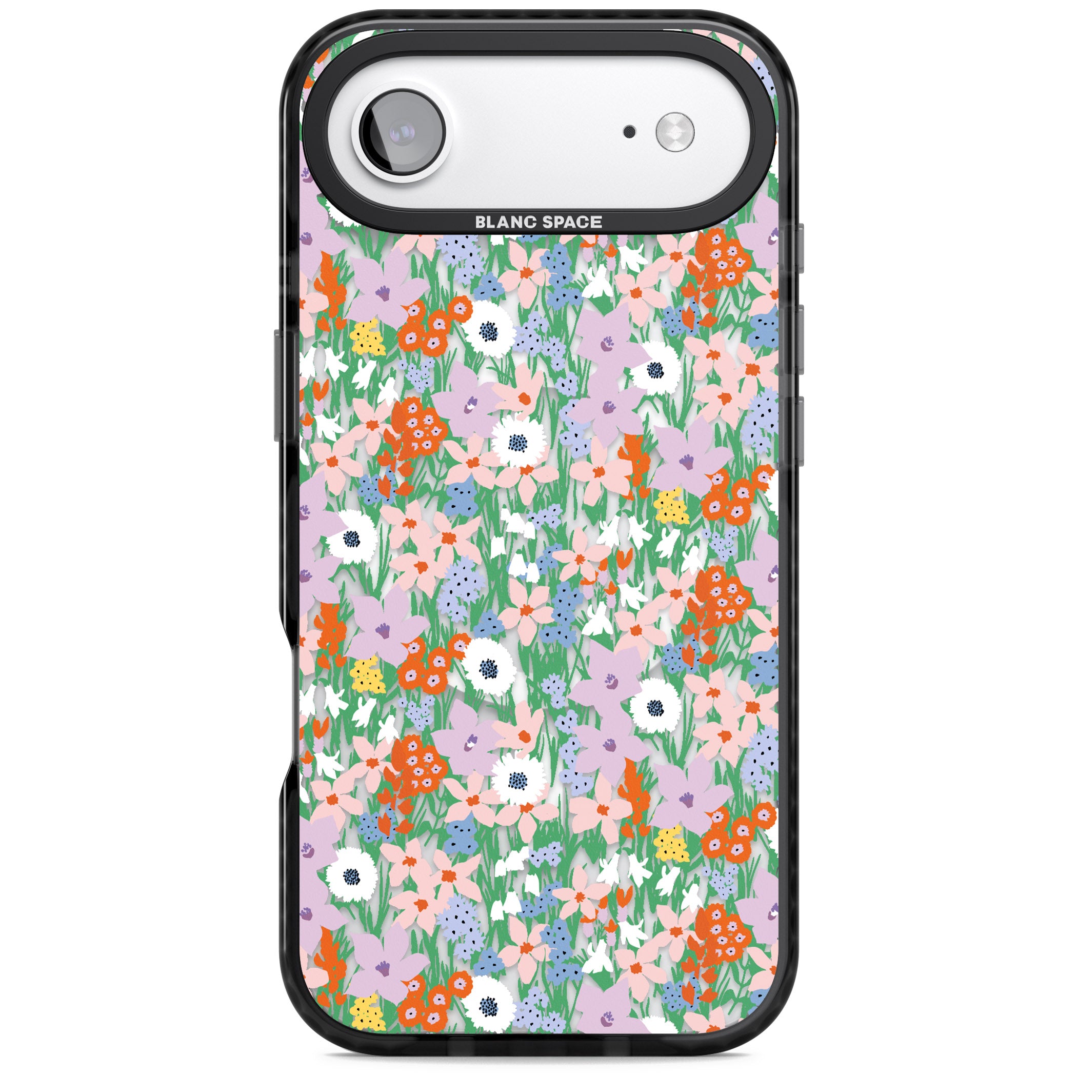 Floral Bloom Jazzy iPhone 17 Air Impact Pro Black Phone Case