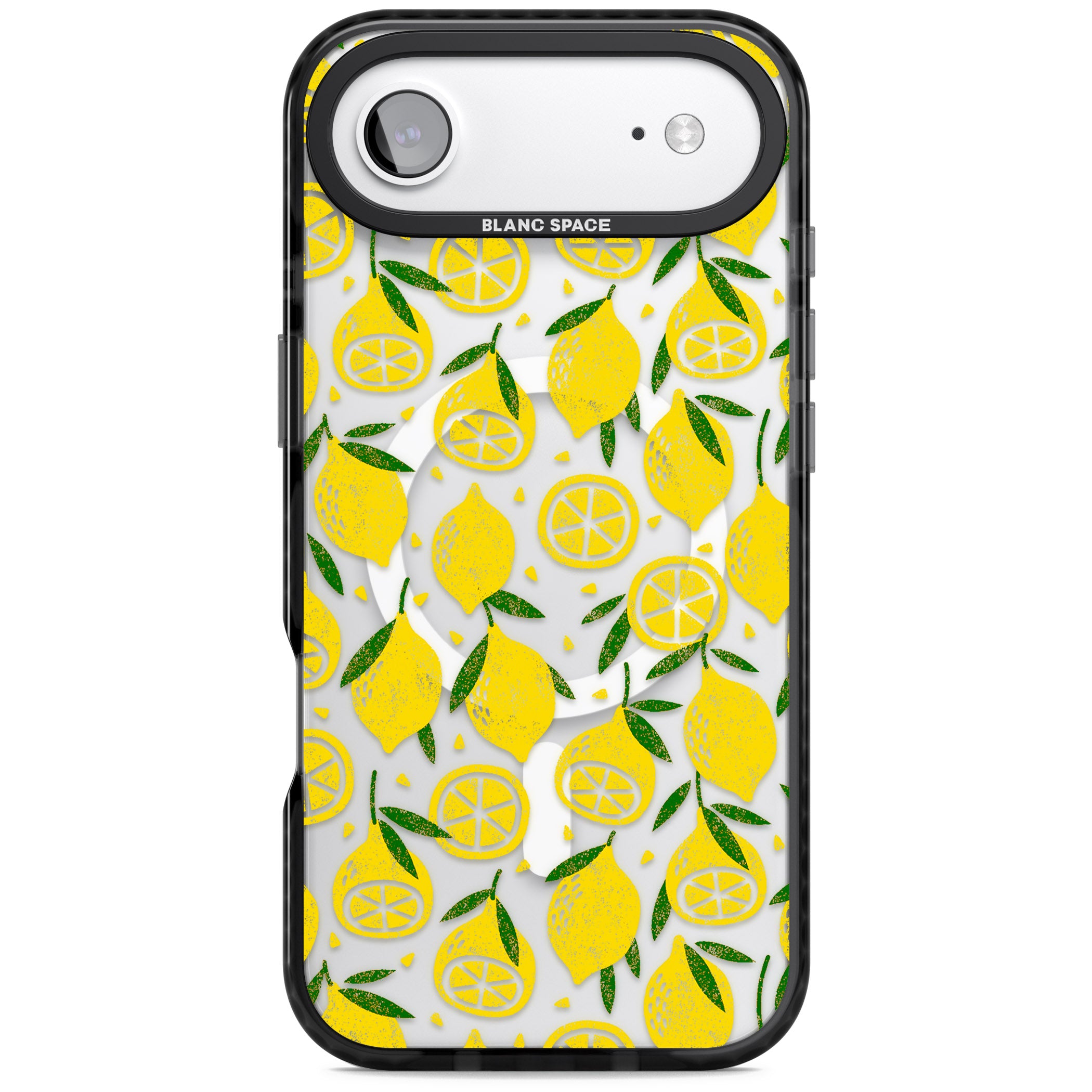 Lemon Delight iPhone 17 Air Impact Pro Black Phone Case