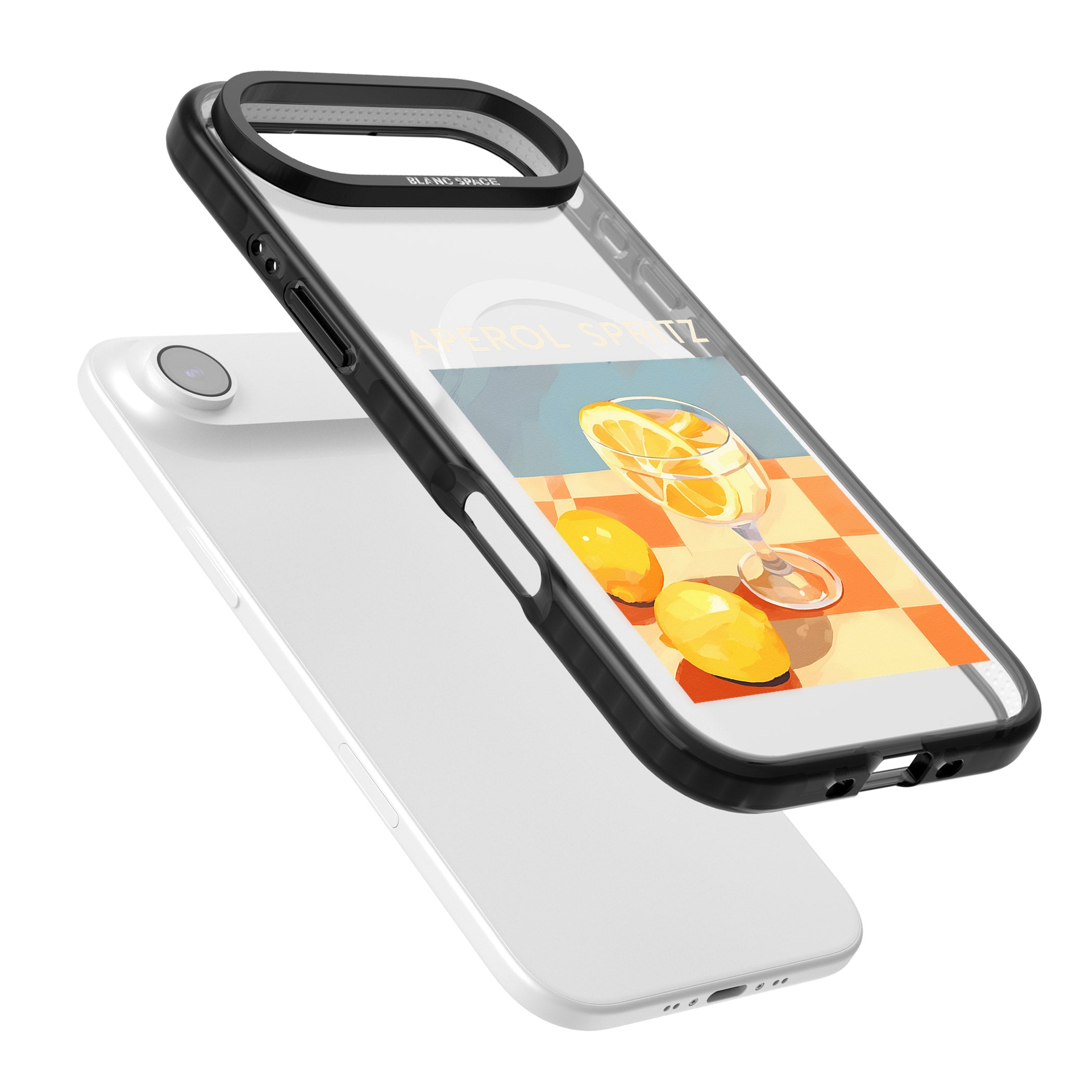 Lemon Spritz iPhone 17 Air Impact Pro Black Phone Case Colours